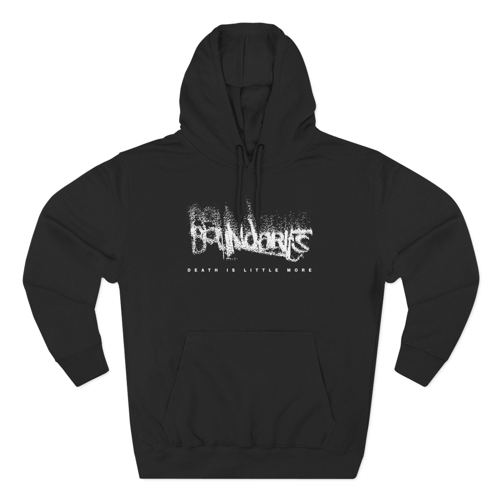 Boundaries Death is Little More Three-Panel Fleece Hoodie