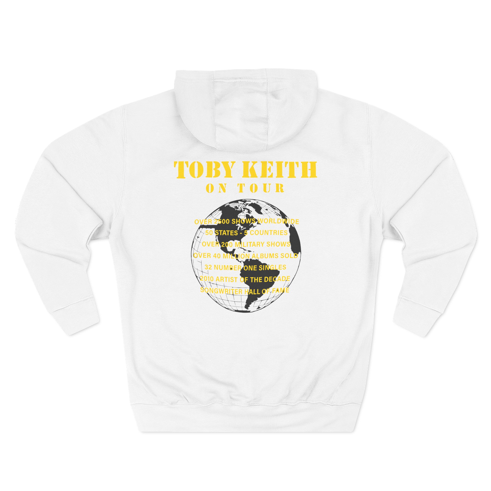 Toby Keith Easy Money Tour Three-Panel Fleece Hoodie
