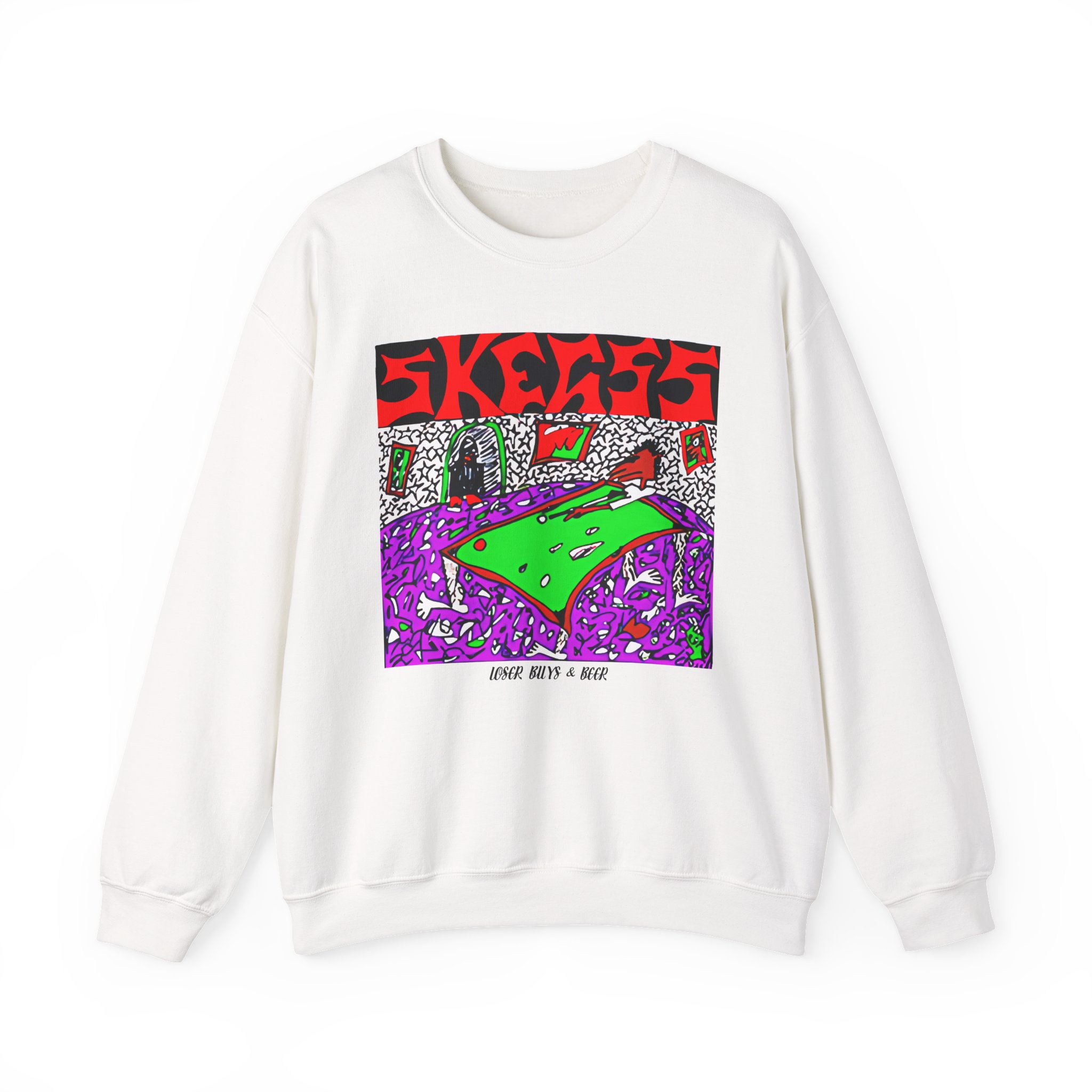 Skegss Pool Unisex Heavy Blendâ„¢ Crewneck Sweatshirt