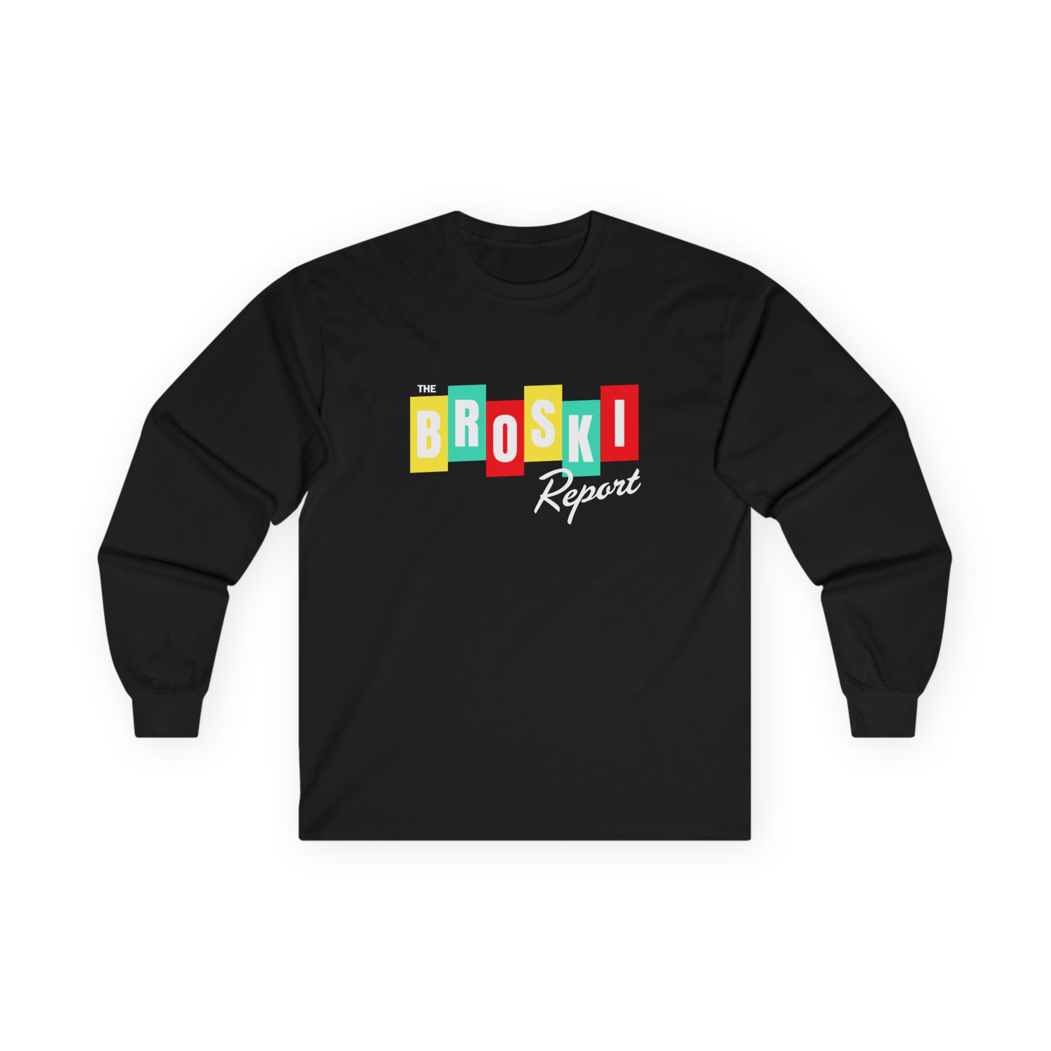 Broski Report National News Blast Unisex Ultra Cotton Long Sleeve Tee