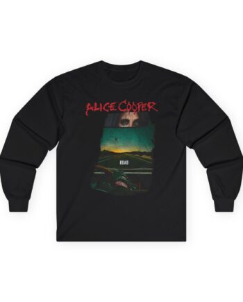 Alice Cooper Road Album Cover Unisex Ultra Cotton Long Sleeve Tee