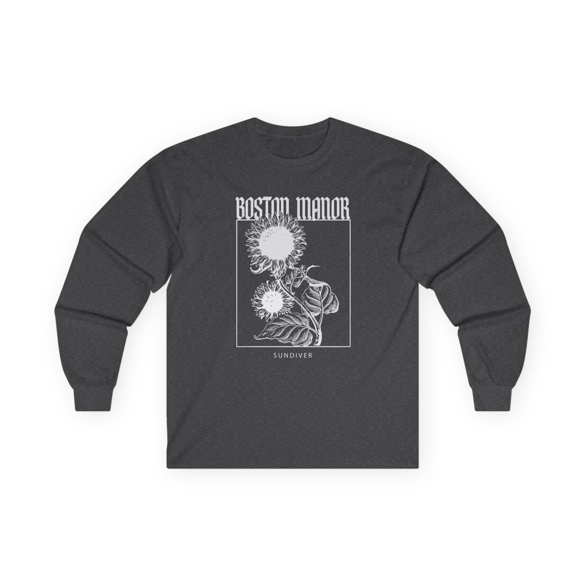 Boston Manor Sunflower Unisex Ultra Cotton Long Sleeve Tee