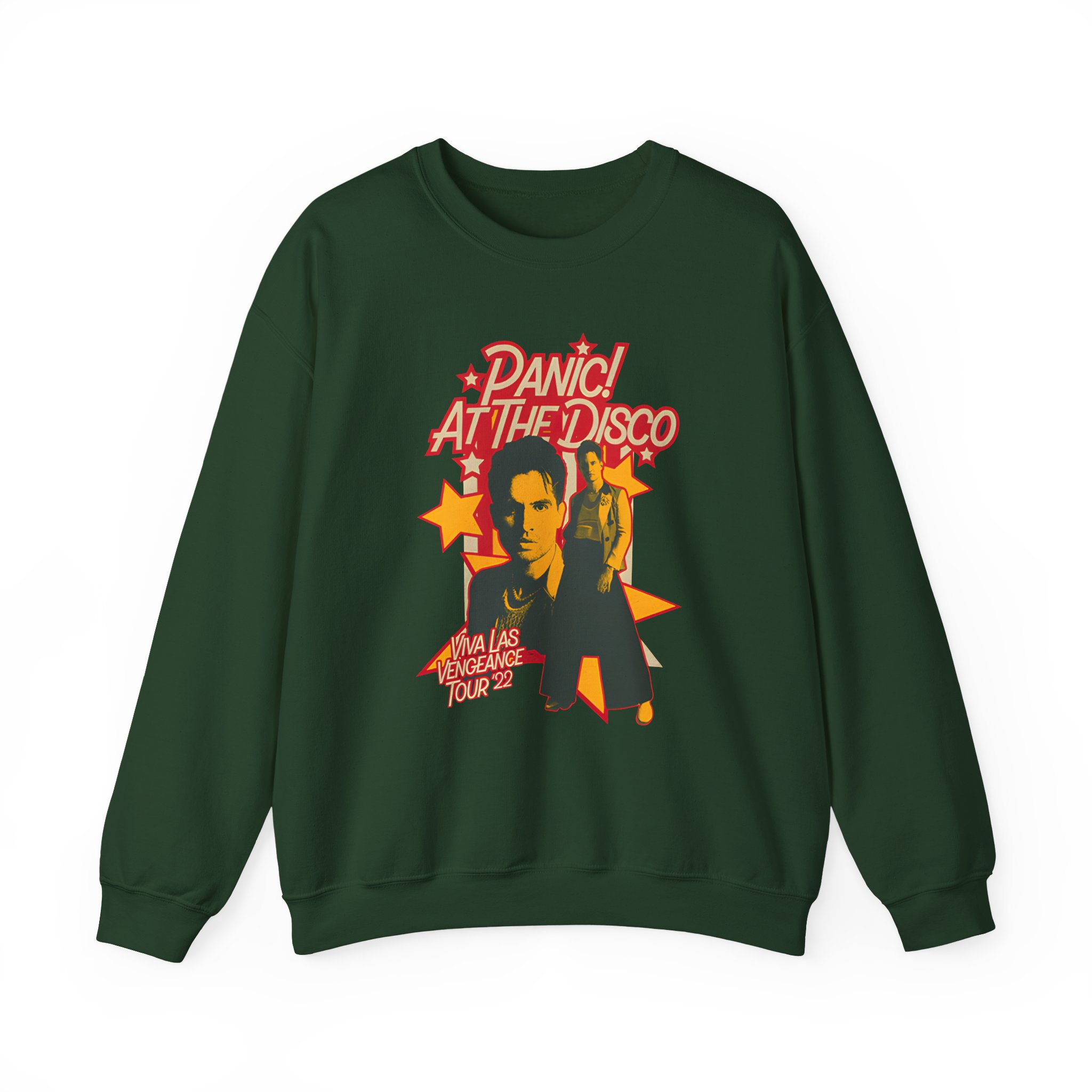 Panic at the Disco Stars Dark Unisex Heavy Blendâ„¢ Crewneck Sweatshirt