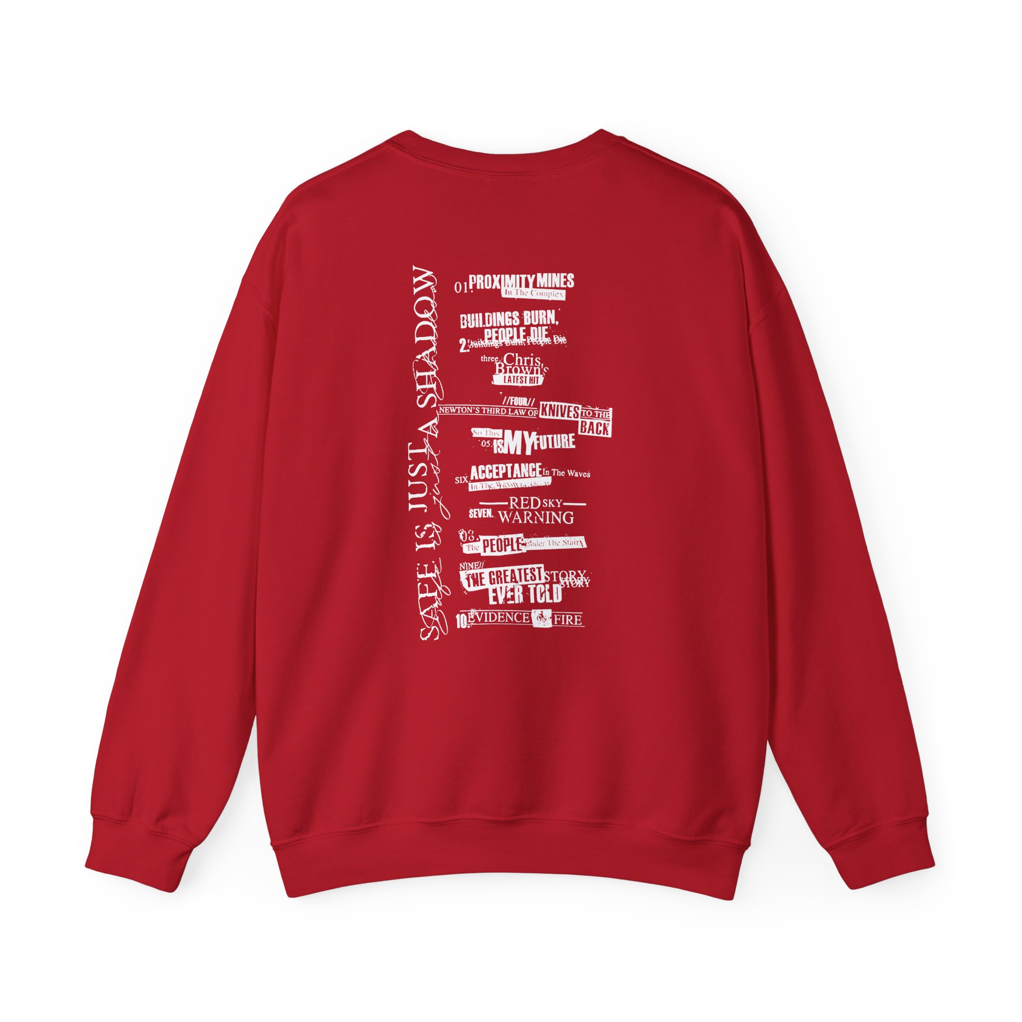 Ice Nine Kills Safe is Just a Shadow Unisex Heavy Blendâ„¢ Crewneck Sweatshirt