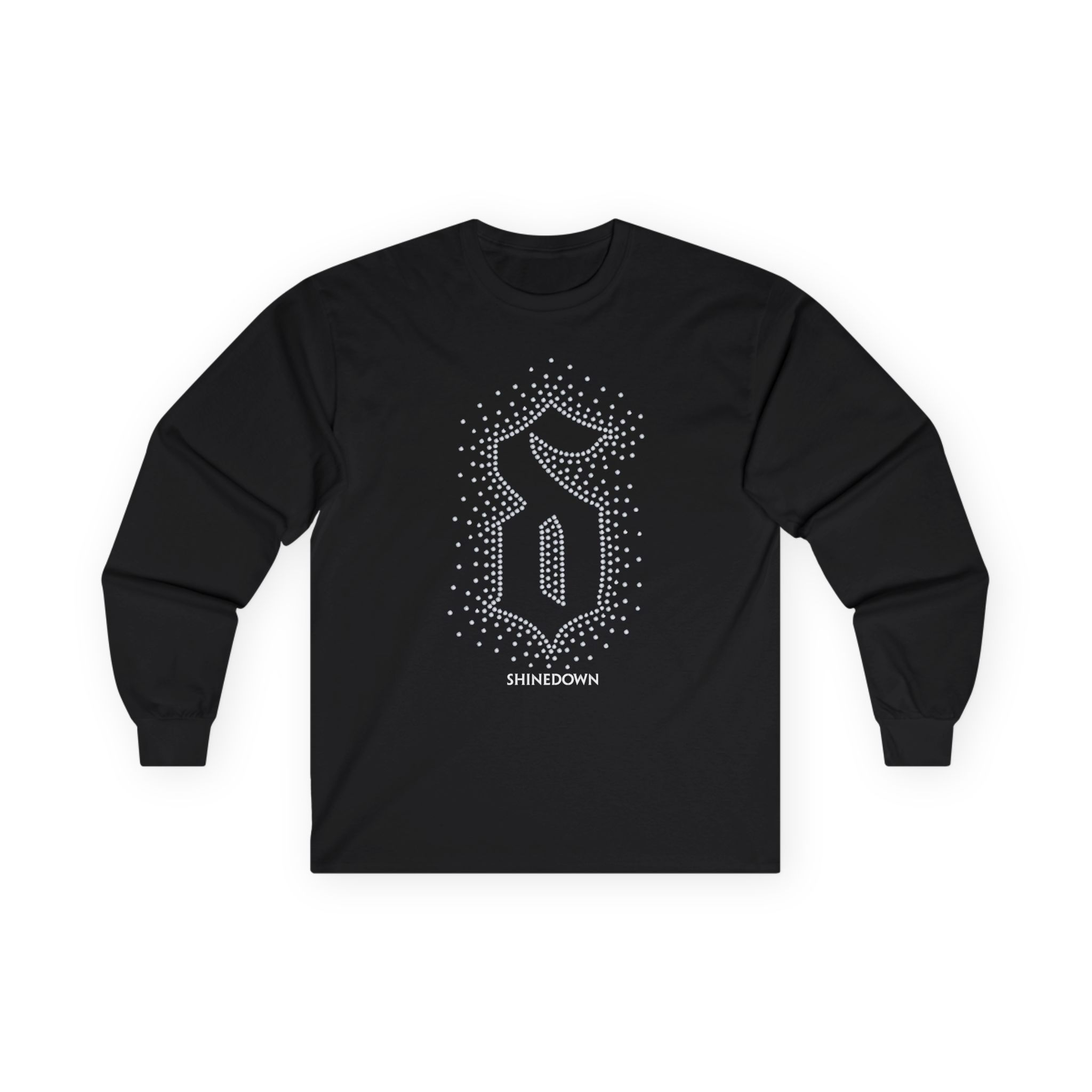 Shinedown Rhinestone Unisex Ultra Cotton Long Sleeve Tee