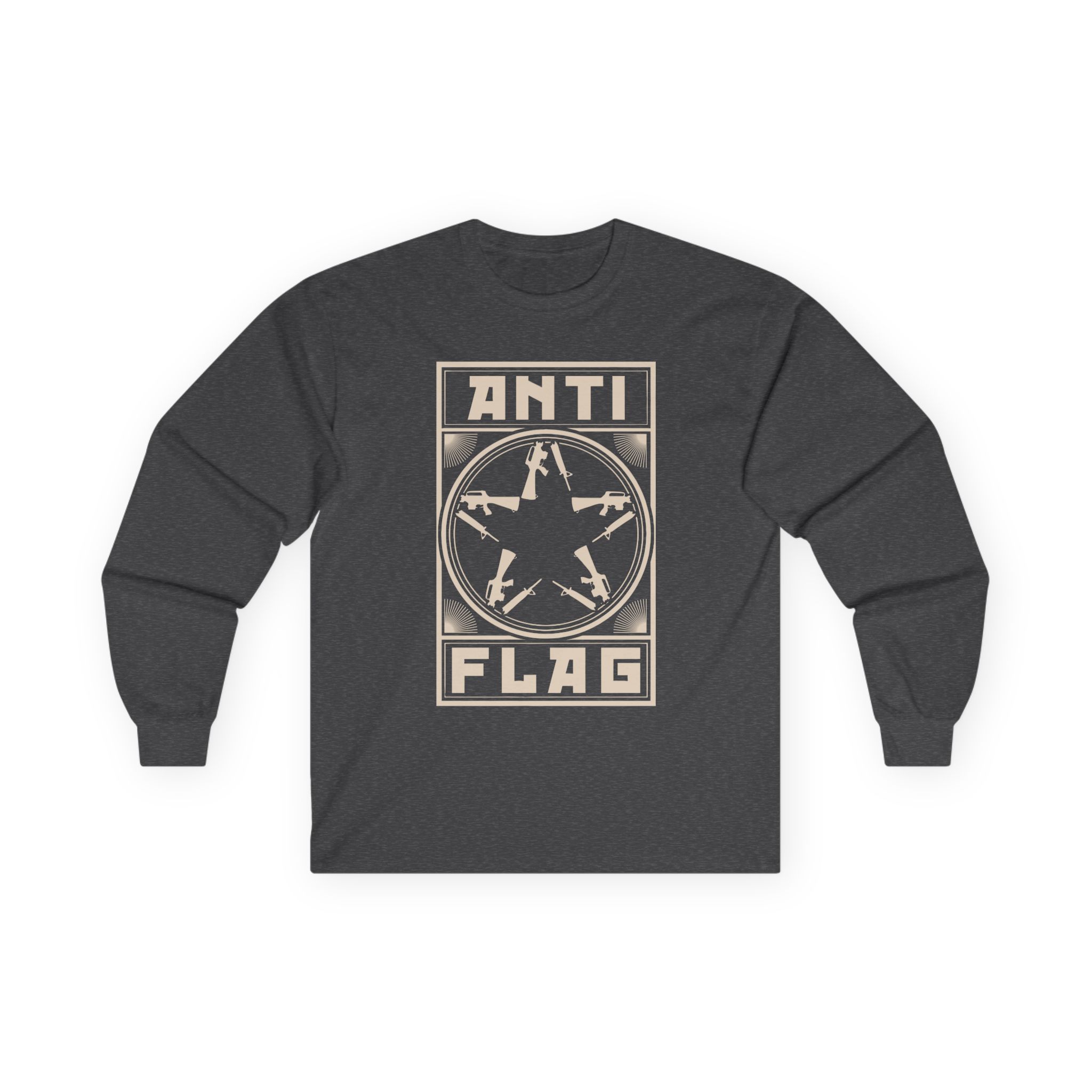 Anti Flag Comrade Gunstar Unisex Ultra Cotton Long Sleeve Tee
