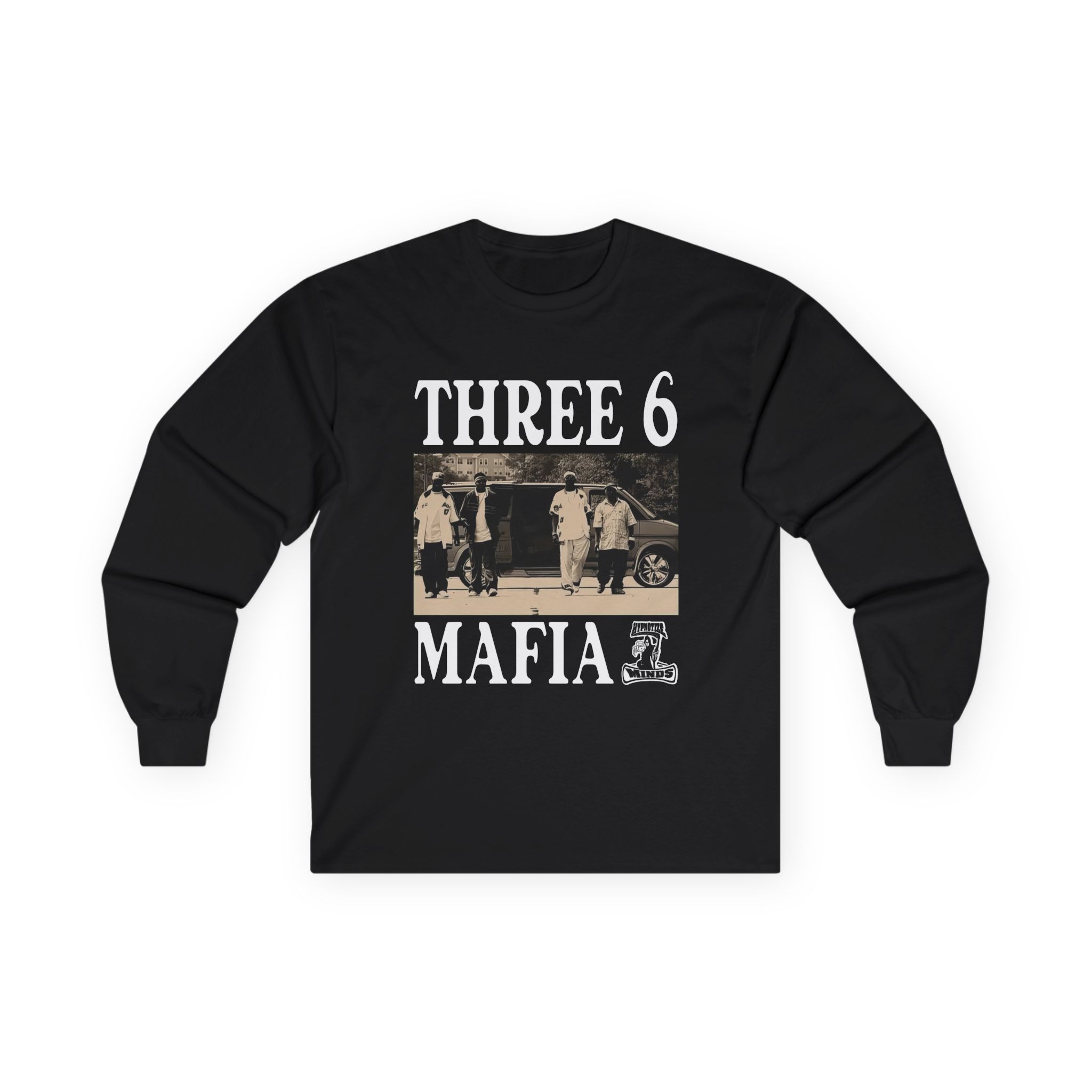 Three 6 Mafia Ridin Spinners Unisex Ultra Cotton Long Sleeve Tee