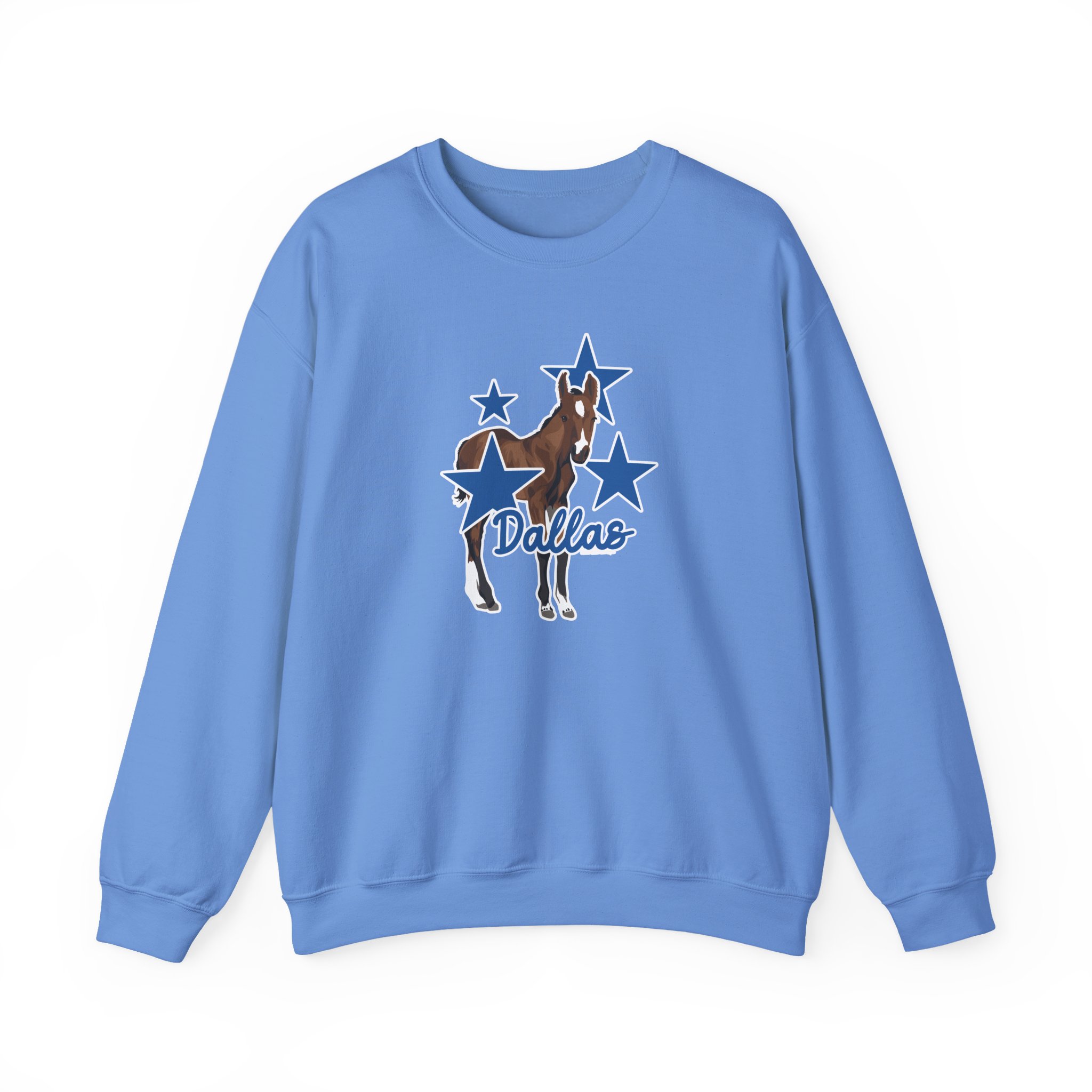 Katie Van Slyke Dallas Unisex Heavy Blendâ„¢ Crewneck Sweatshirt