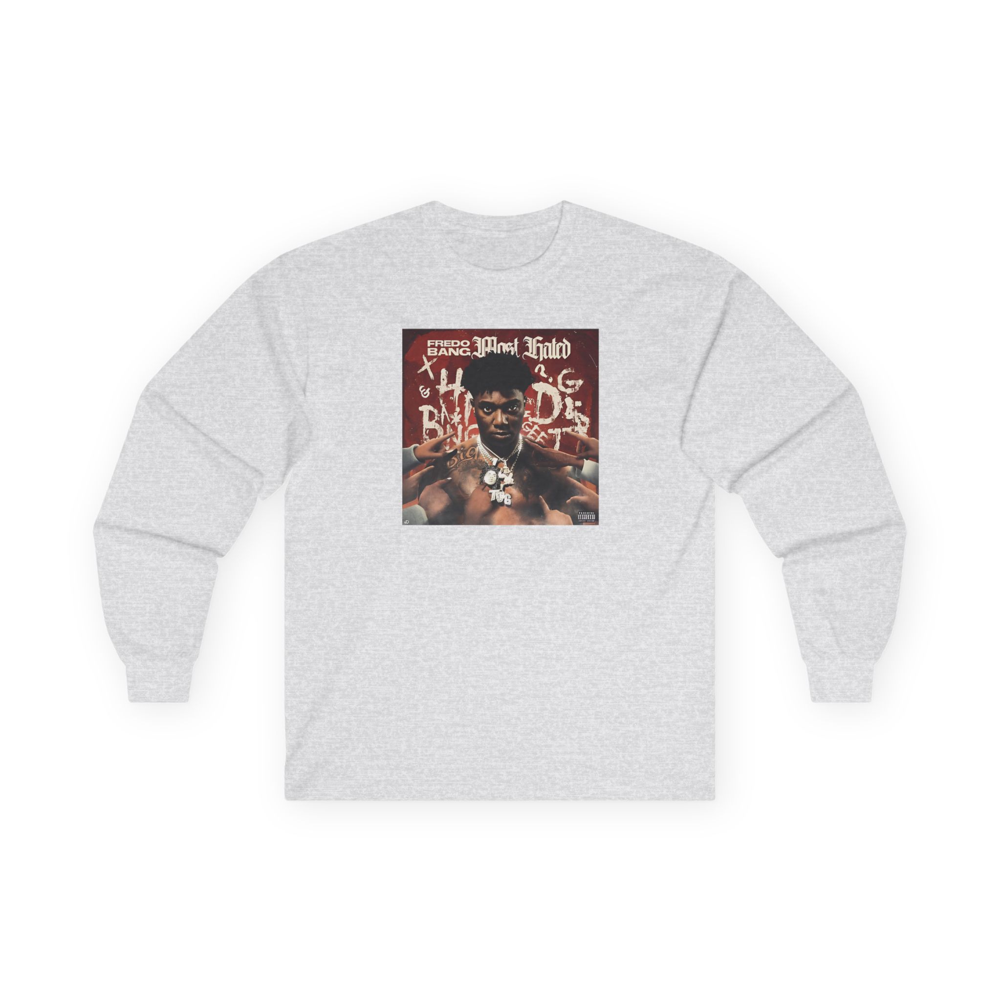 Fredo Bang Most Hated Unisex Ultra Cotton Long Sleeve Tee