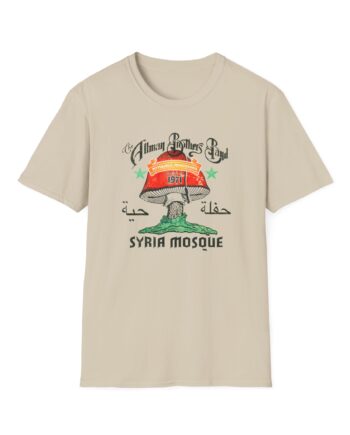 The Allman Brothers Pittsburgh 1971 Unisex Softstyle T-Shirt