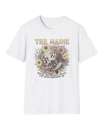 The Maine Floral Disco Unisex Softstyle T-Shirt