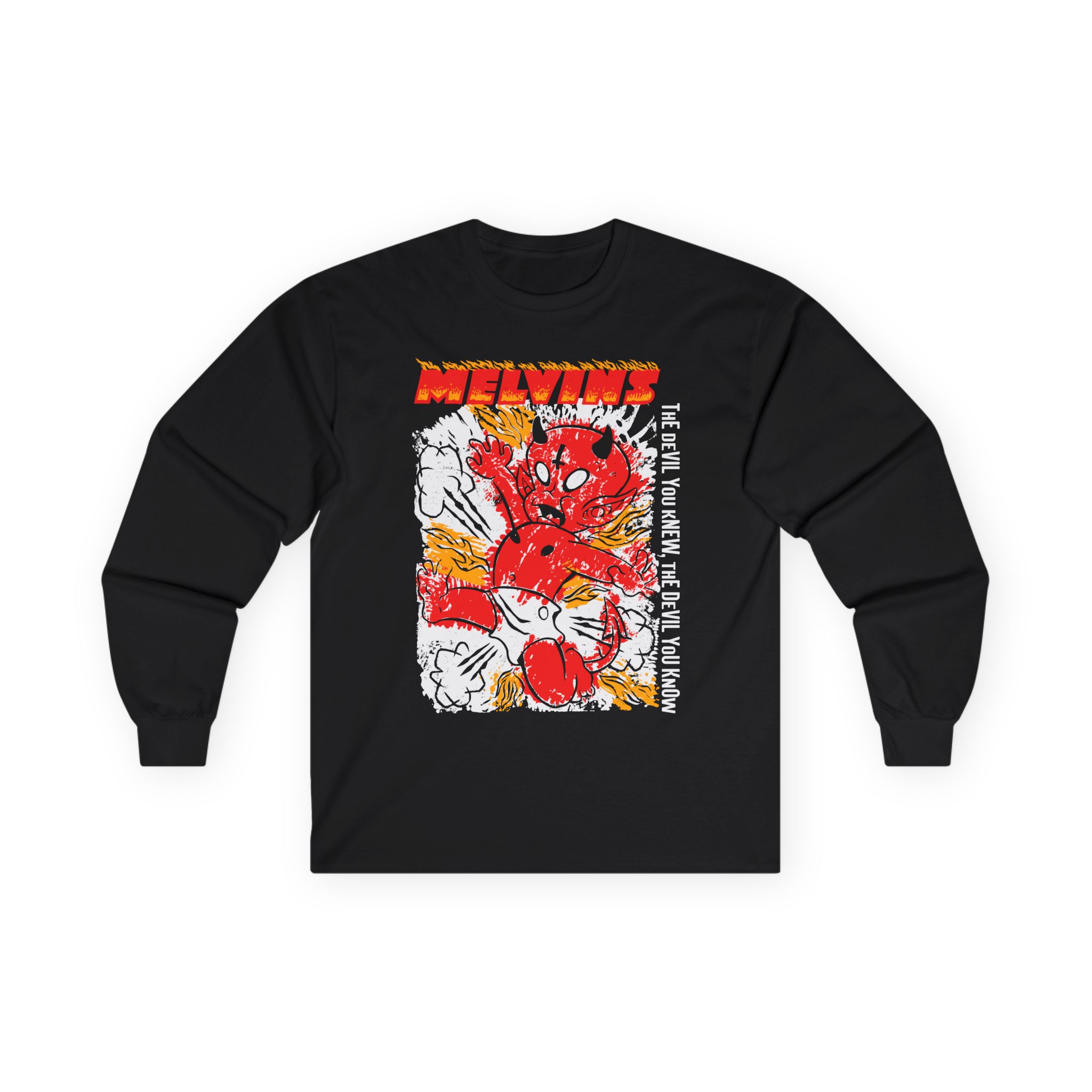 Melvins the Devil You Knew Unisex Ultra Cotton Long Sleeve Tee