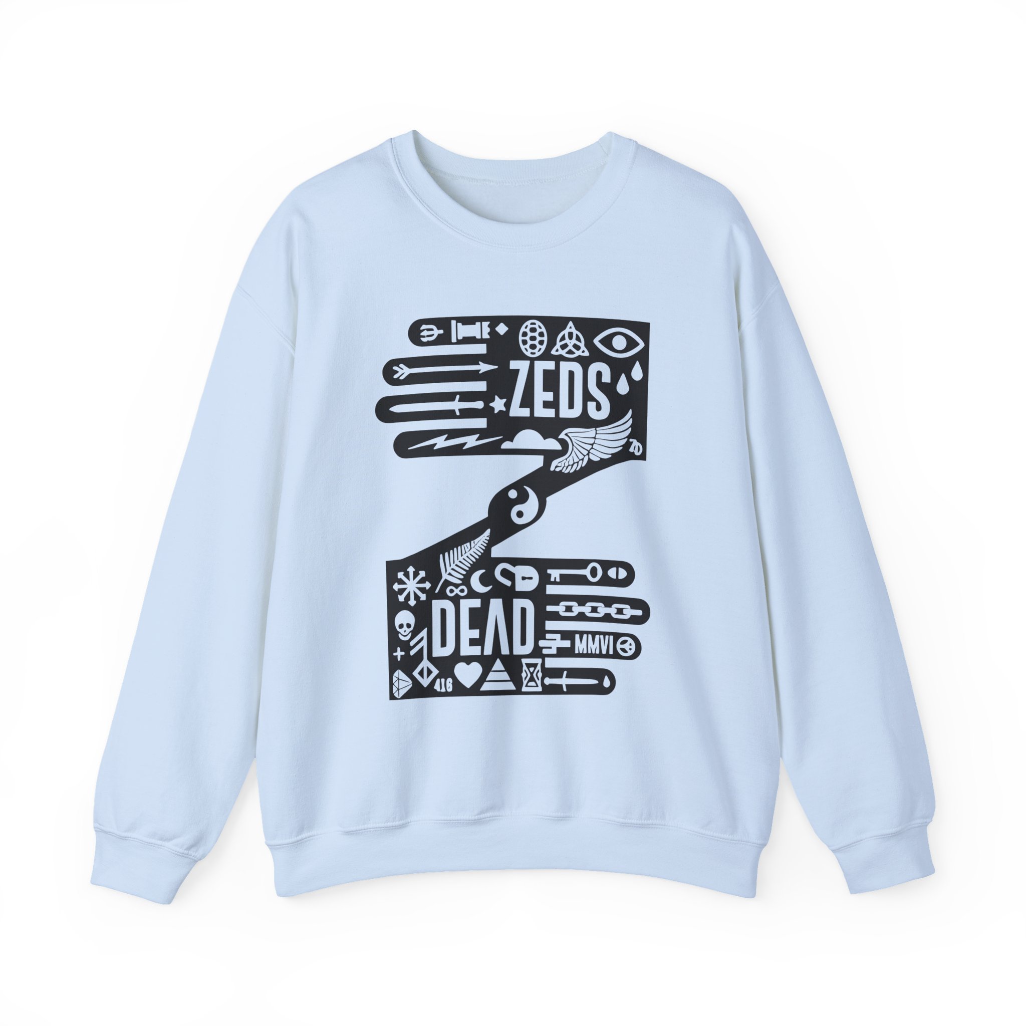 Zeds Dead Unisex Heavy Blendâ„¢ Crewneck Sweatshirt