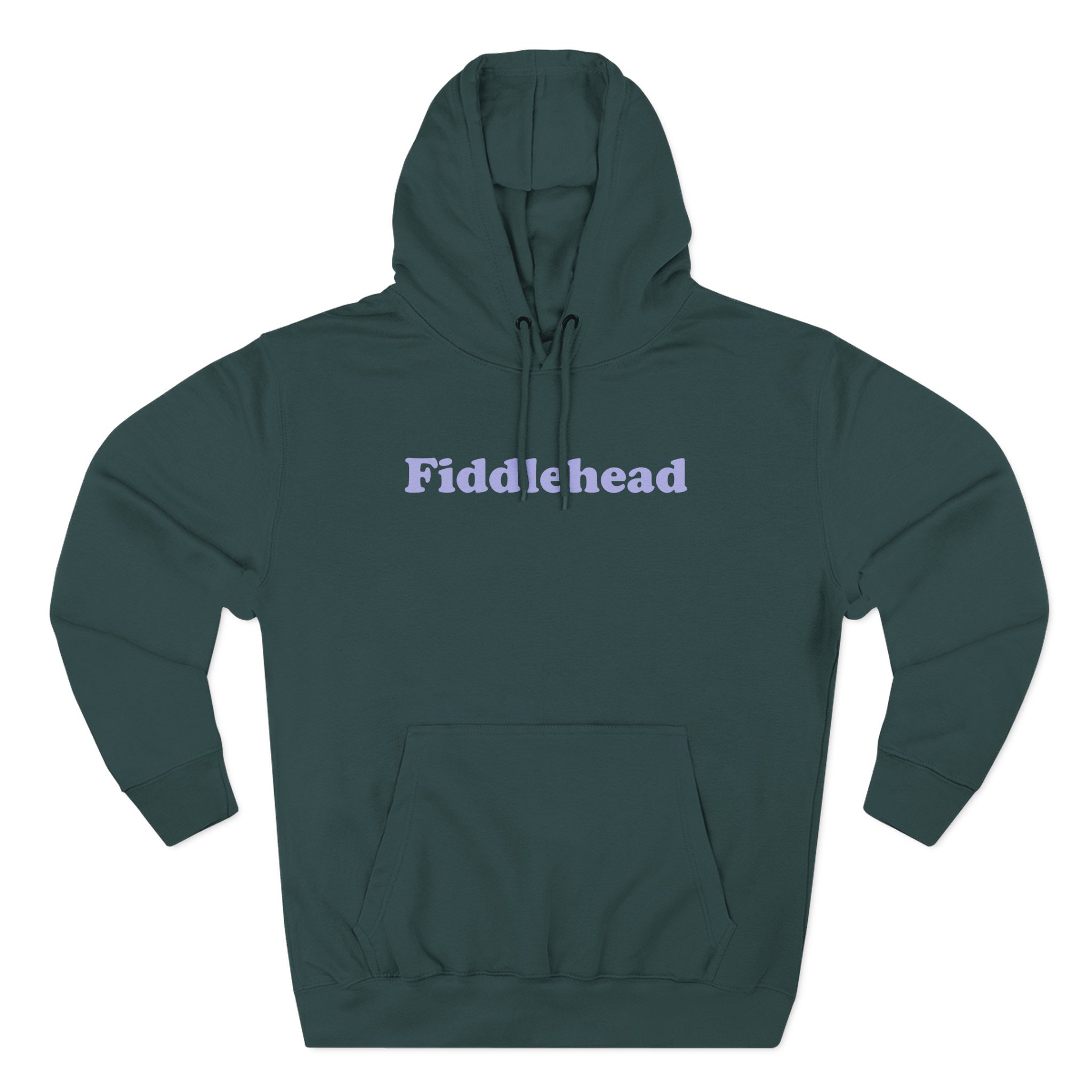 Fiddlehead Three-Panel Fleece Hoodie