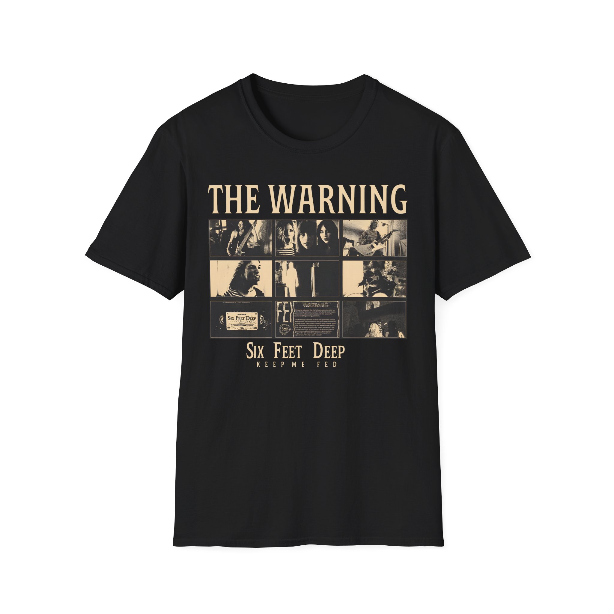 The Warning Six Feet Deep Unisex Softstyle T-Shirt