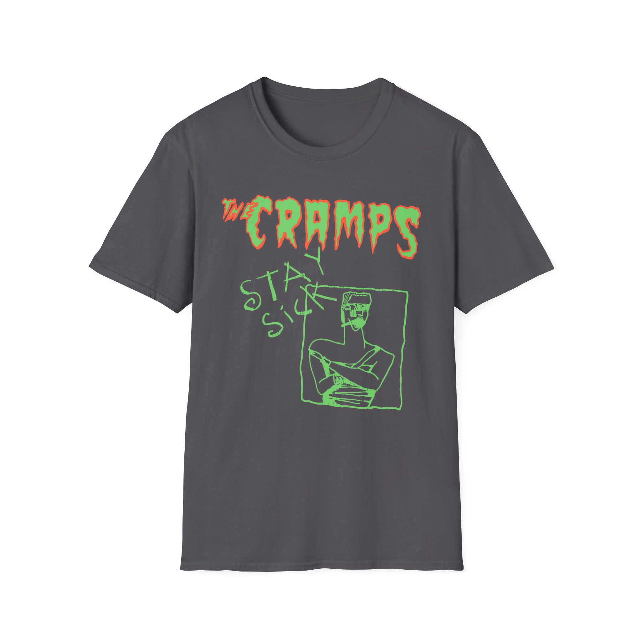 The Cramps Stay Sick Unisex Softstyle T-Shirt