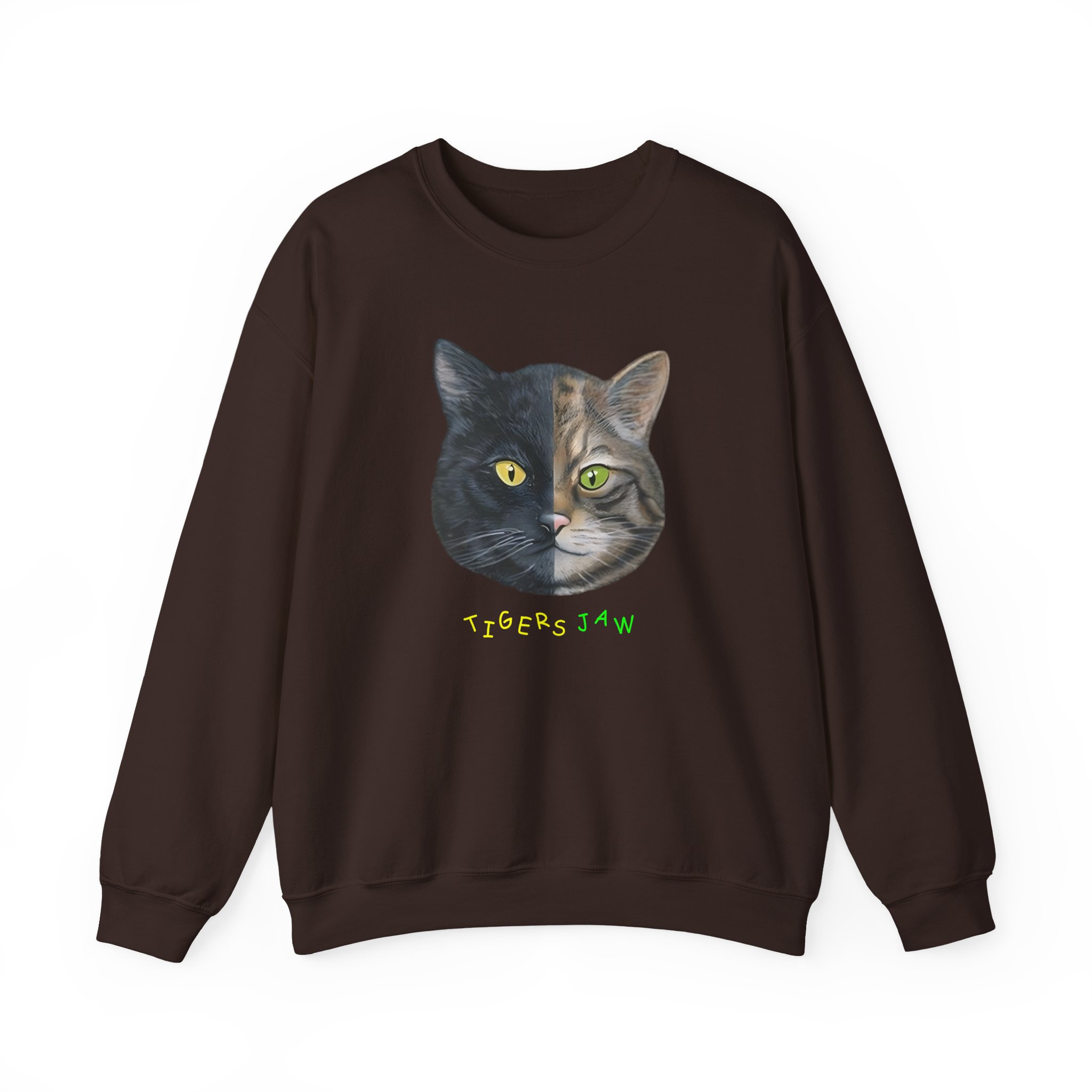 Tigers Jaw Cat Unisex Heavy Blendâ„¢ Crewneck Sweatshirt
