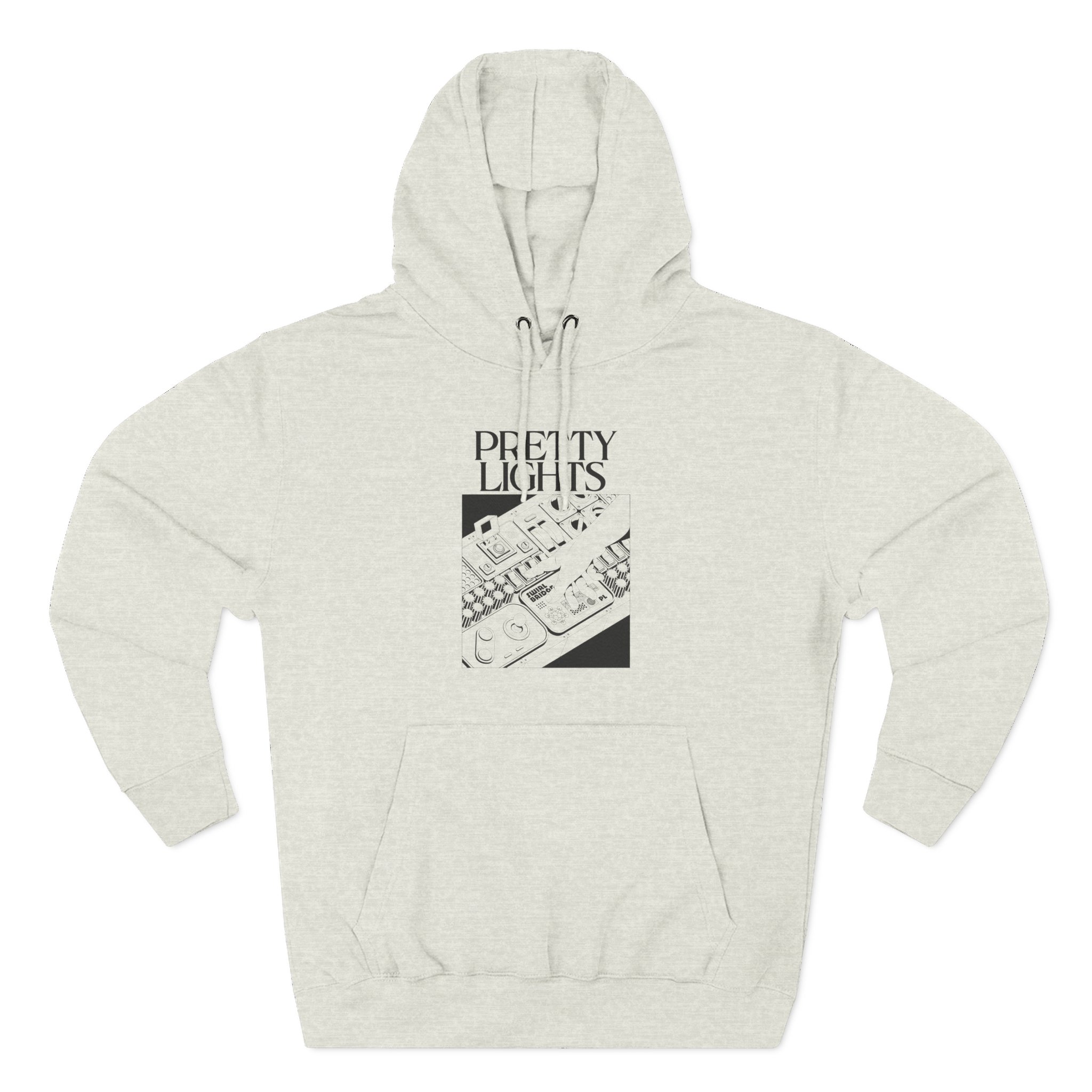 Pretty Lights Control Three-Panel Fleece Hoodie