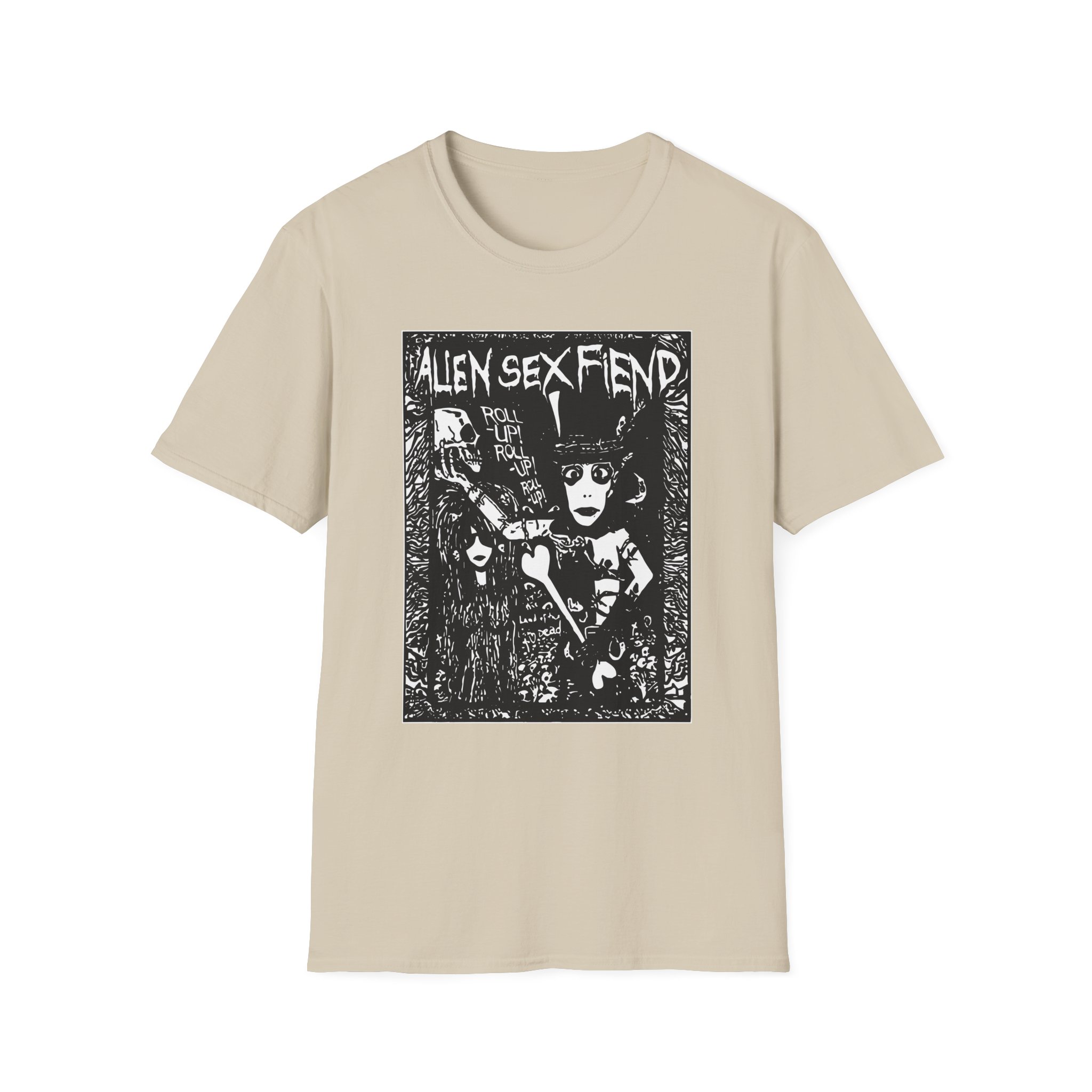 Alien Sex Fiend Land of the Living Dead Unisex Softstyle T-Shirt