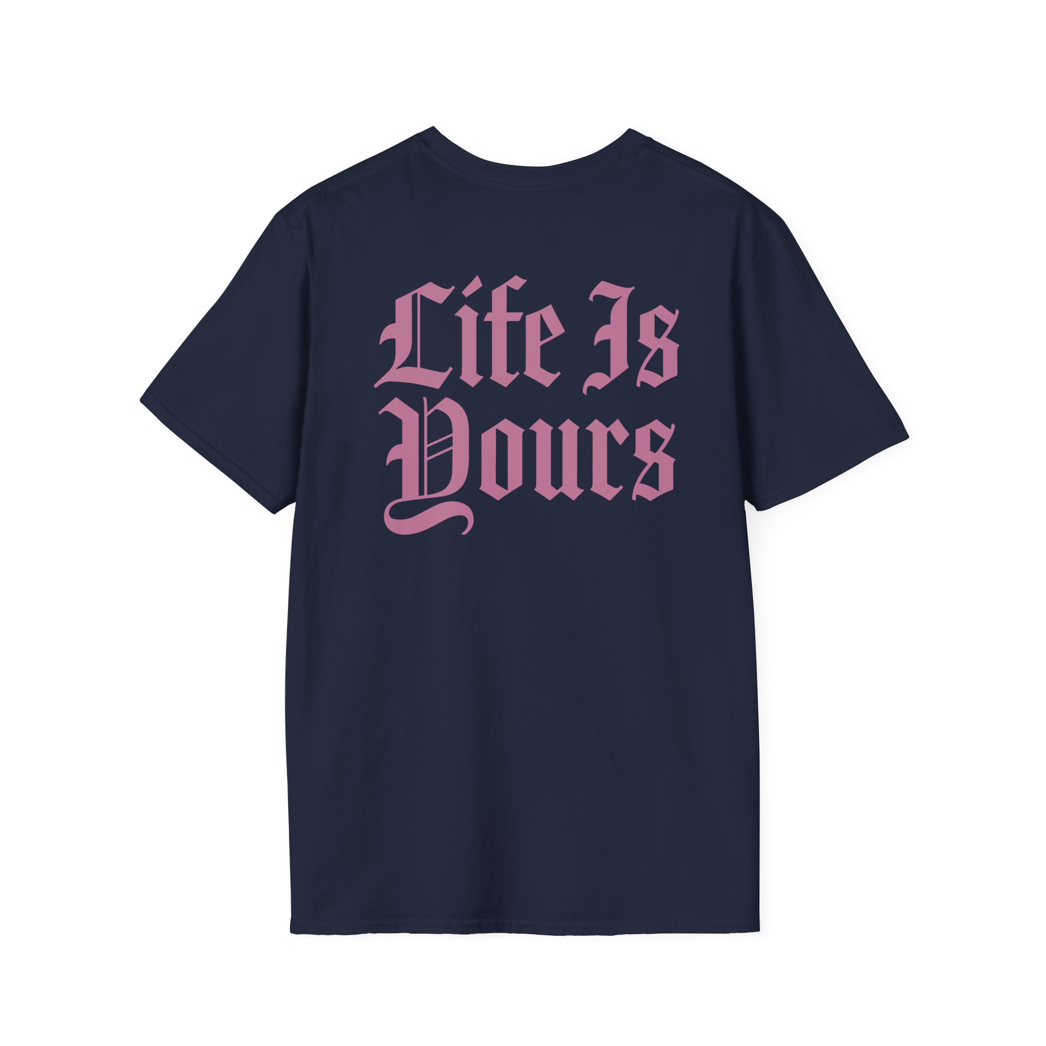 Foals Life is Yours Gothic Logo Unisex Softstyle T-Shirt