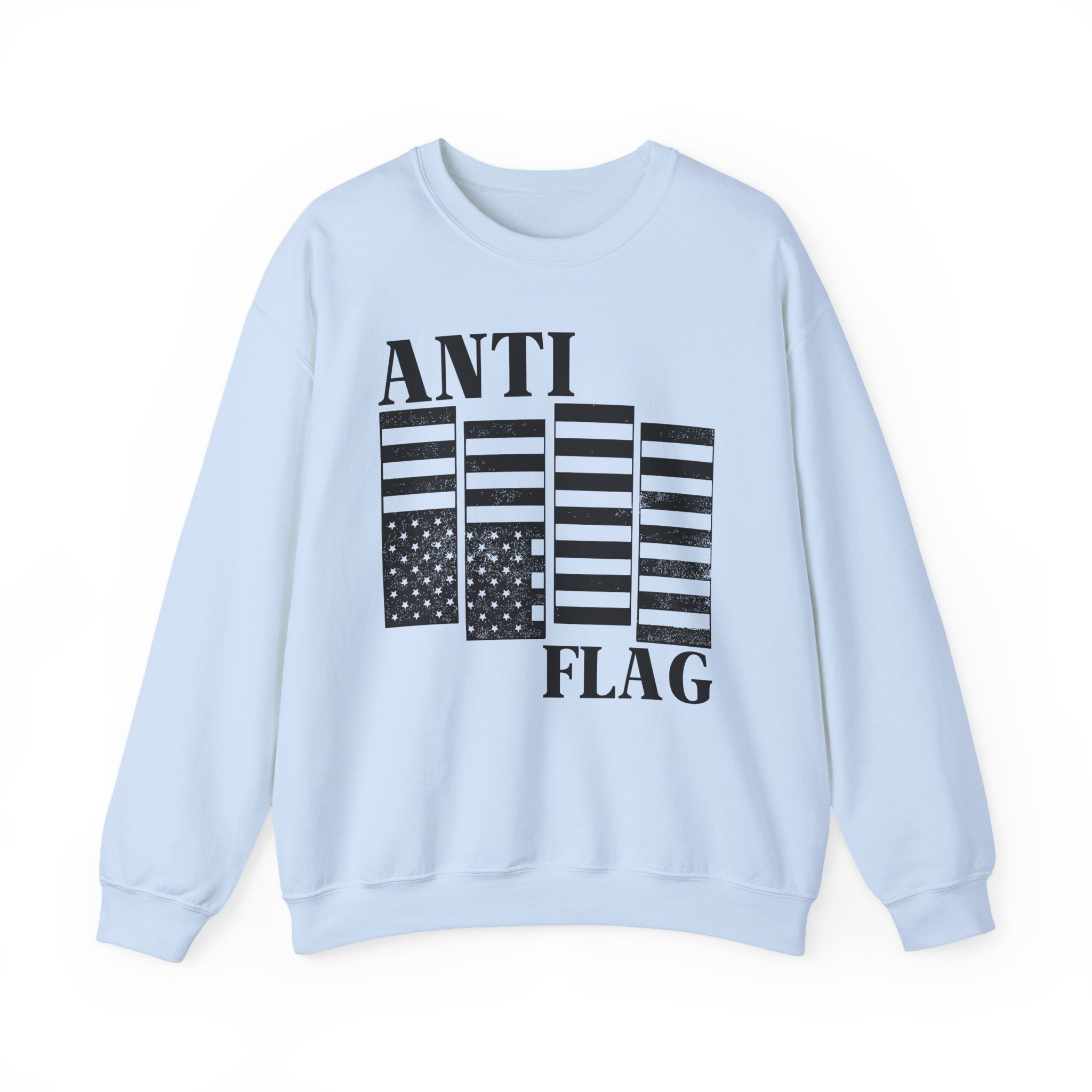 Anti Flag Unisex Heavy Blendâ„¢ Crewneck Sweatshirt