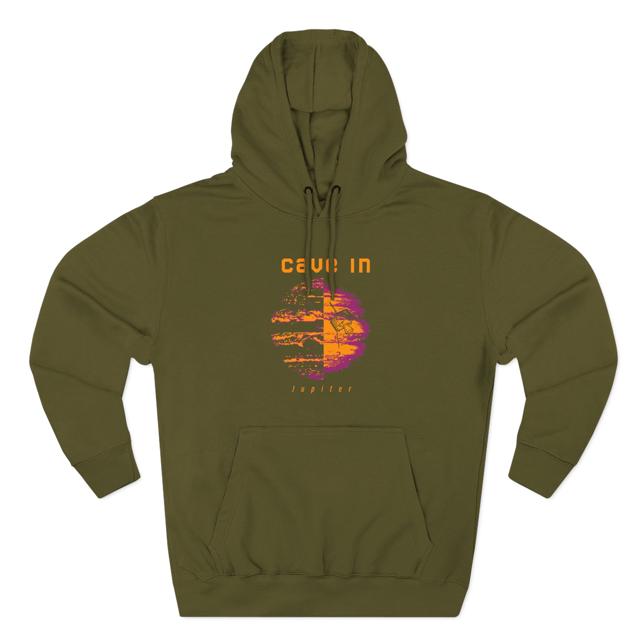 Cave in Jupiter Three-Panel Fleece Hoodie