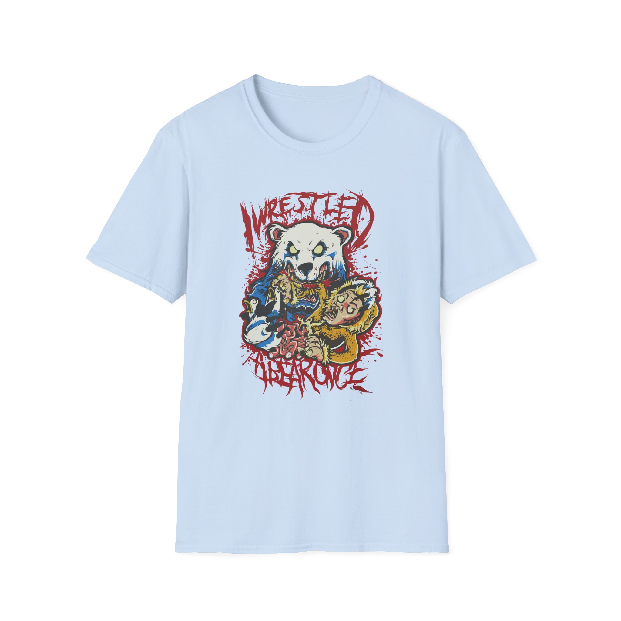 Iwrestledabearonce Unisex Softstyle T-Shirt