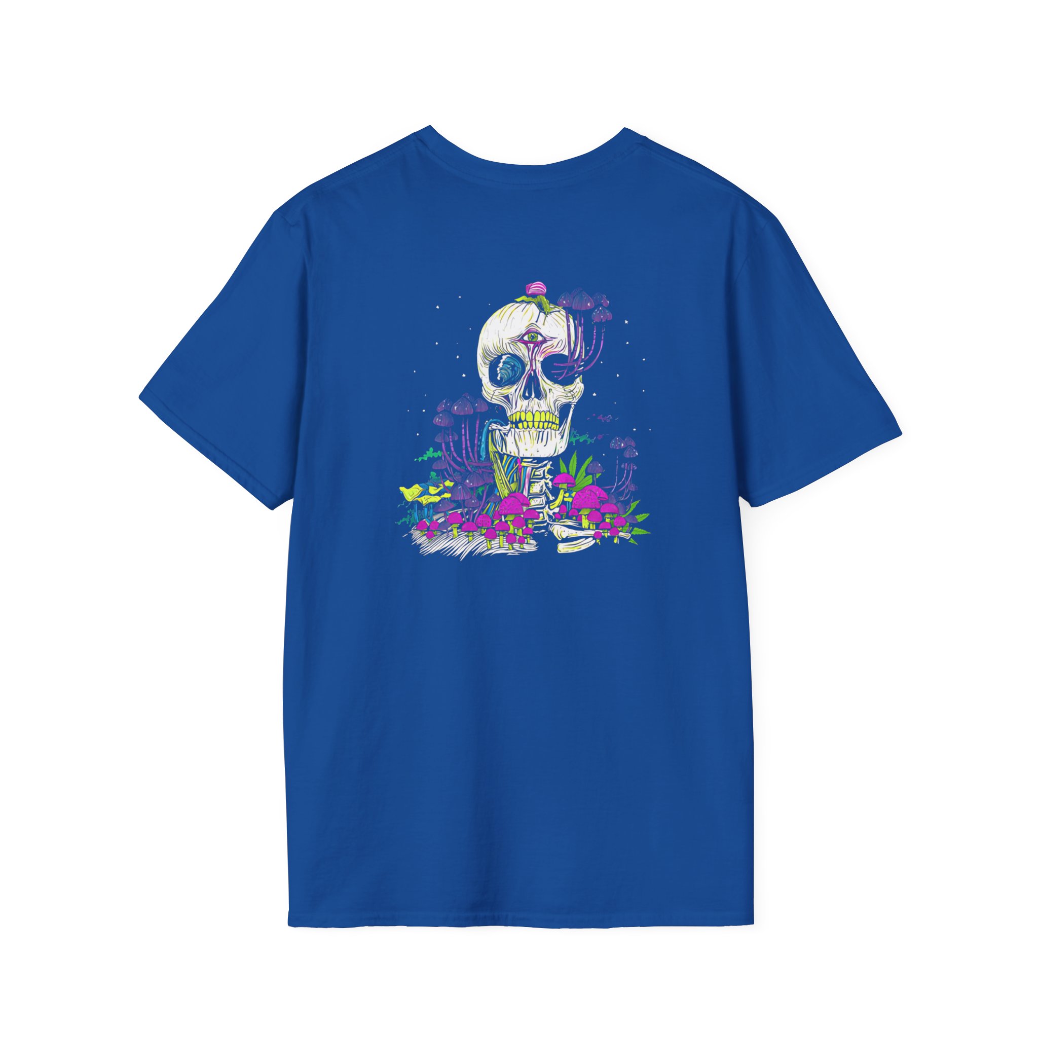Incubus Magic Mushroom Skull Unisex Softstyle T-Shirt