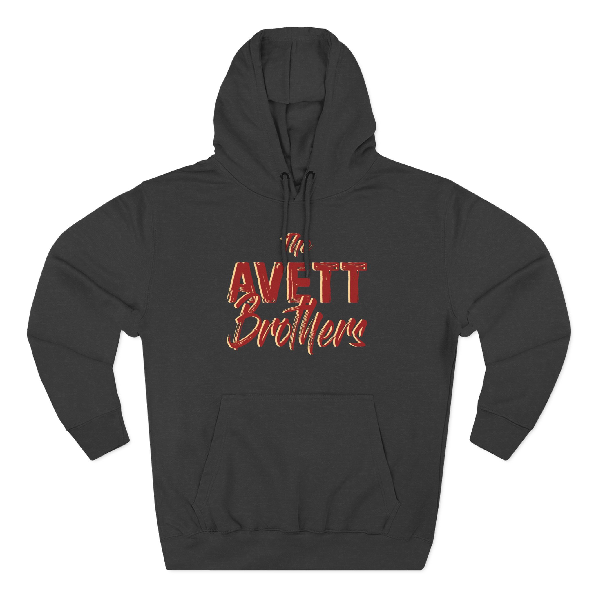 Avett Brothers Painted Sign Logo Three-Panel Fleece Hoodie