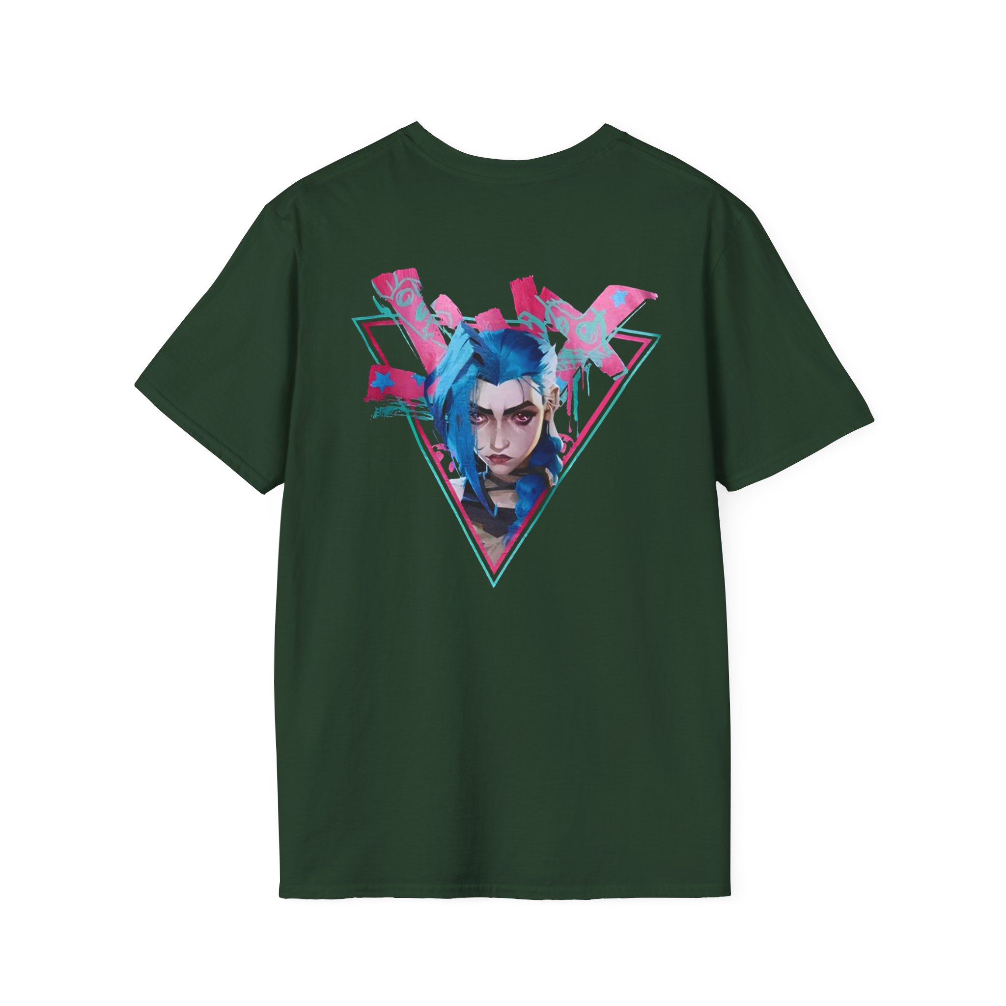 Jinx Arcane Unisex Softstyle T-Shirt