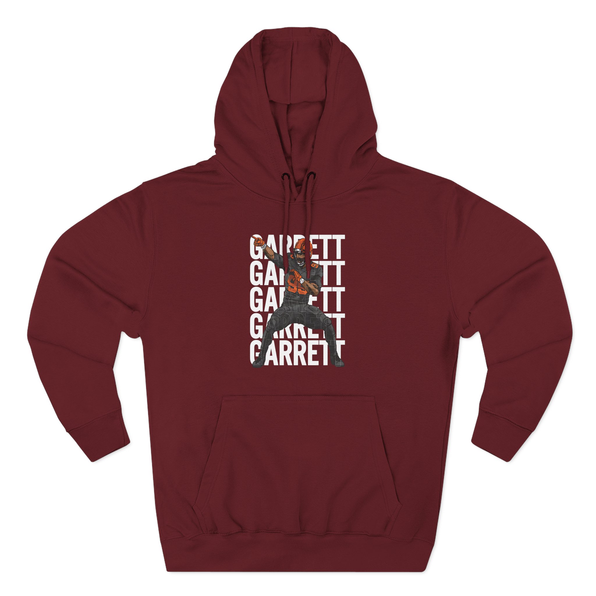 Myles Garrett Repeat Three-Panel Fleece Hoodie