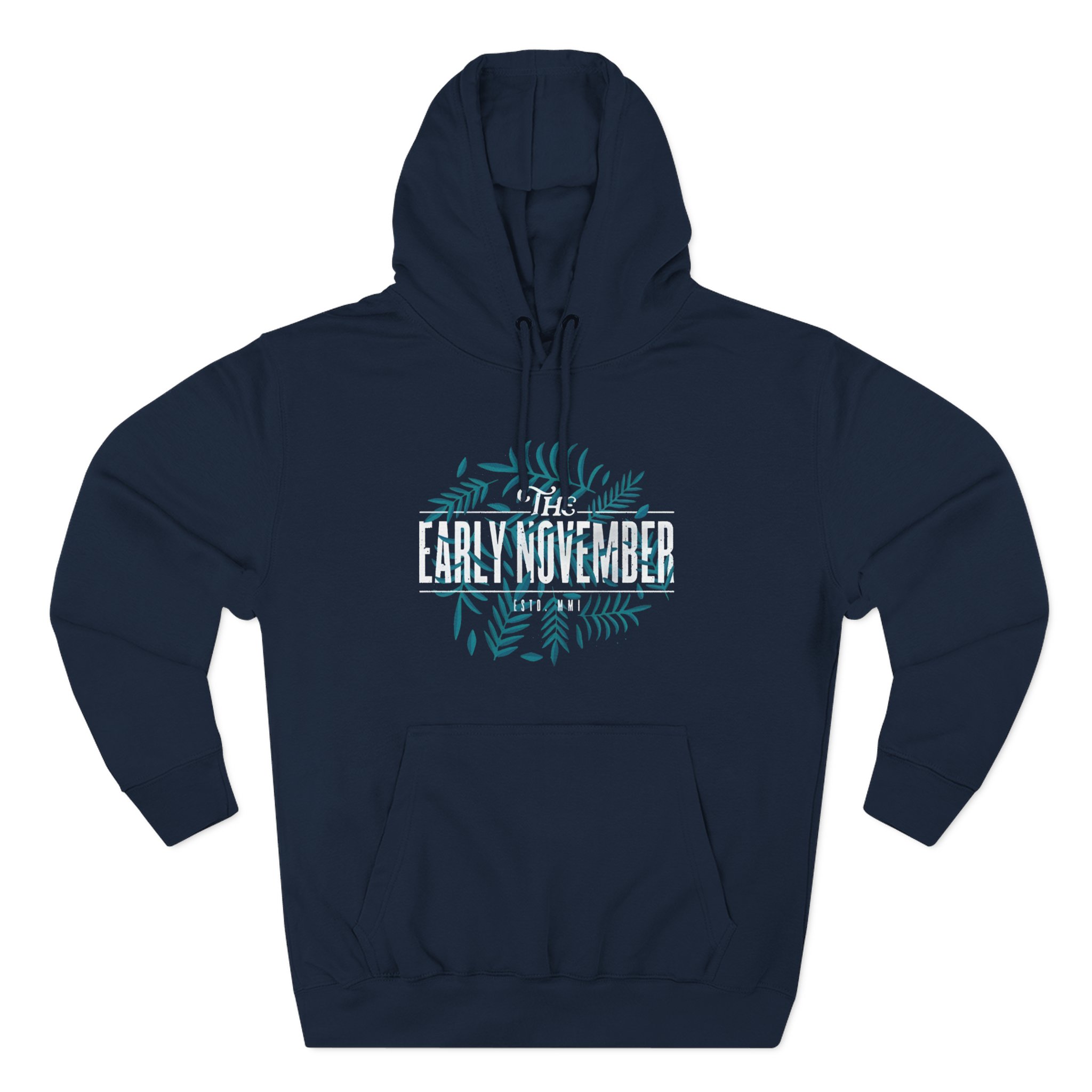 The Early November Leaves Three-Panel Fleece Hoodie