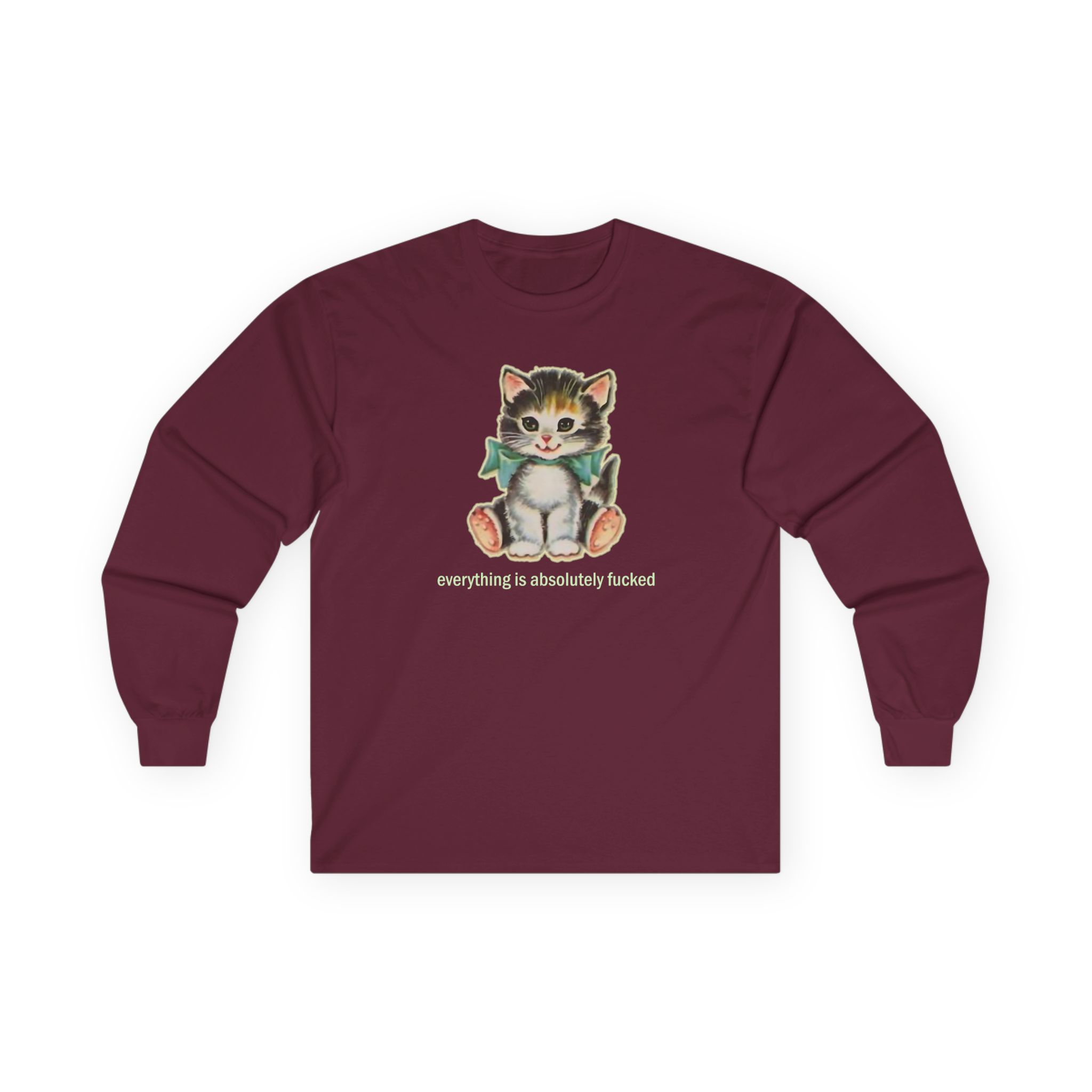 Paleface Cursed Cat Unisex Ultra Cotton Long Sleeve Tee