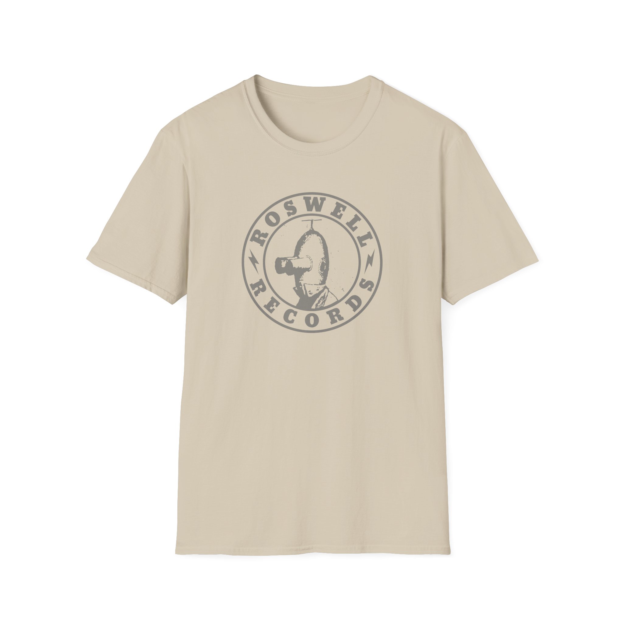 Foo Fighters Roswell Records Unisex Softstyle T-Shirt