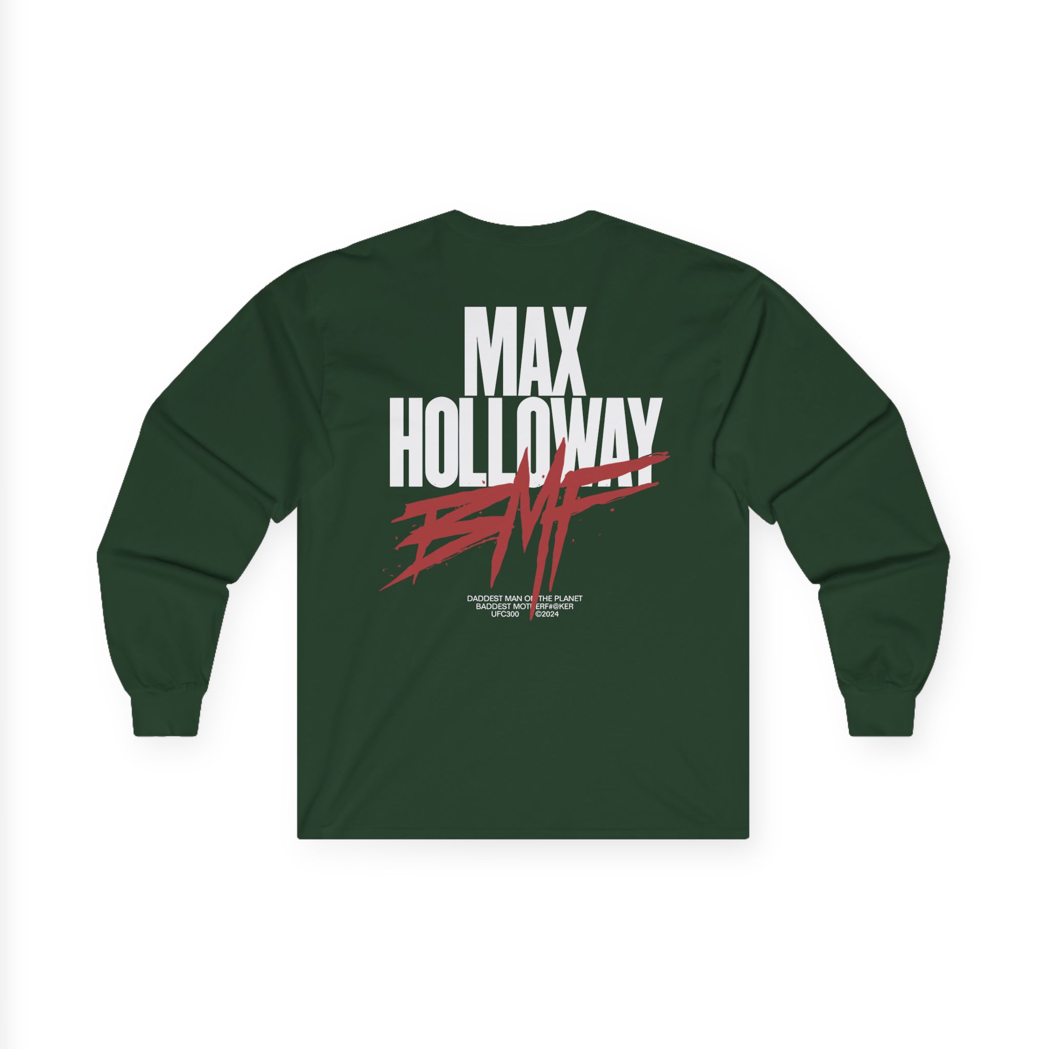 Max Holloway Dmp/bmf Cypress Unisex Ultra Cotton Long Sleeve Tee