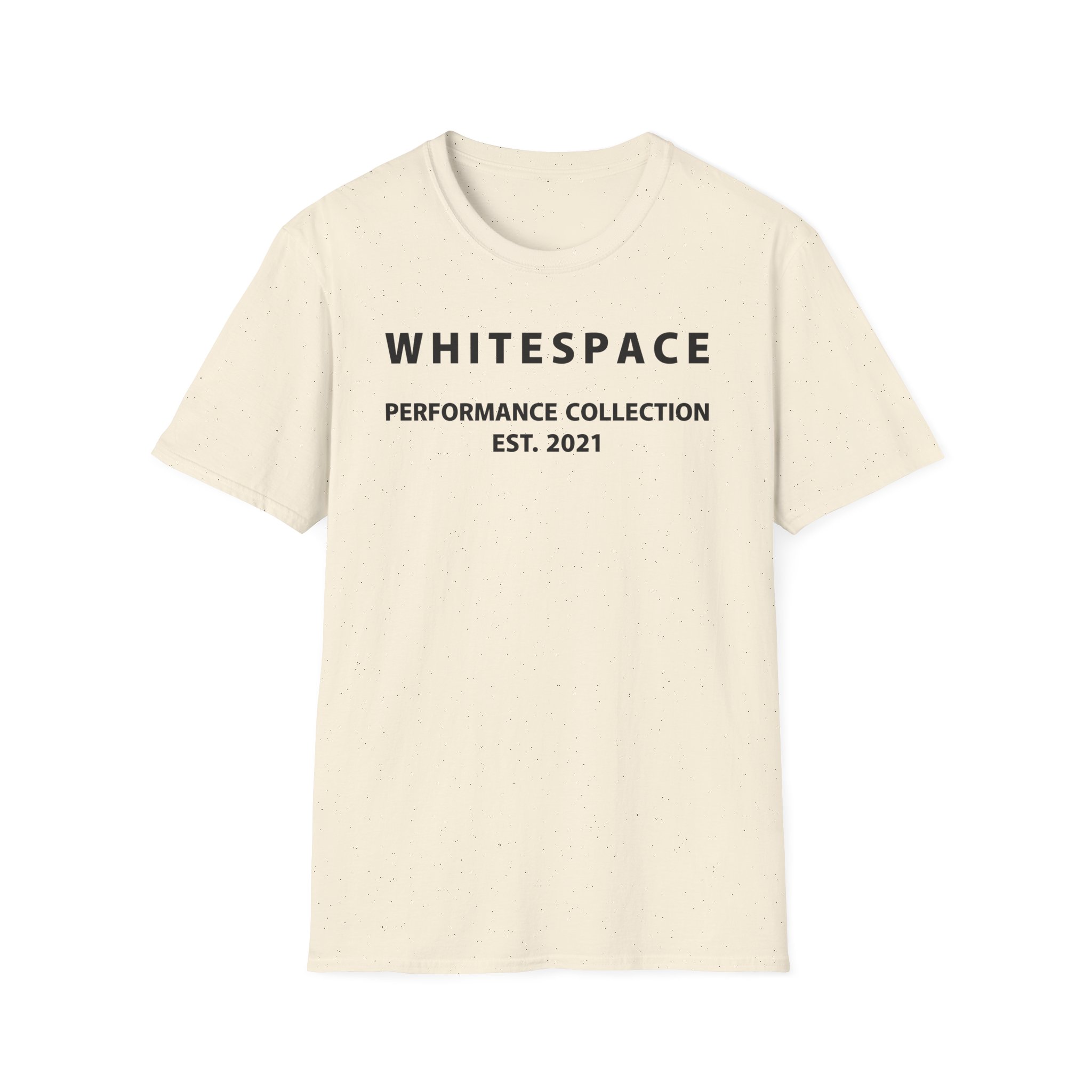 Nina Dobrev Whitepace 3d Logo Unisex Softstyle T-Shirt