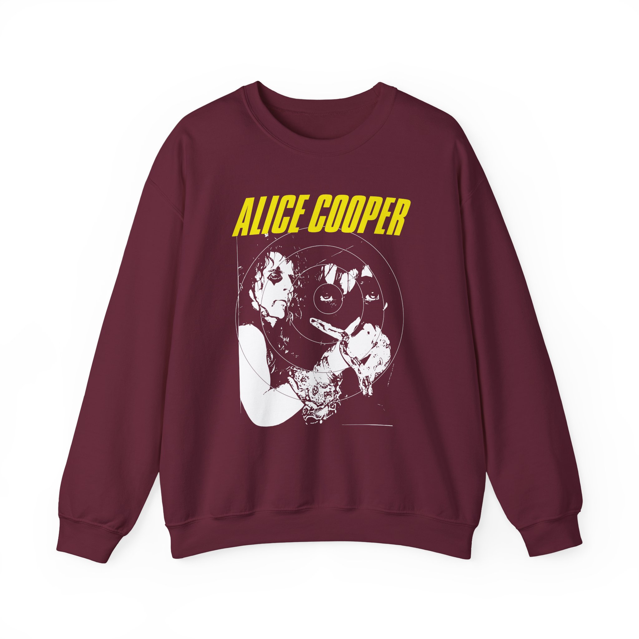 Alice Cooper Radial Horror Unisex Heavy Blendâ„¢ Crewneck Sweatshirt