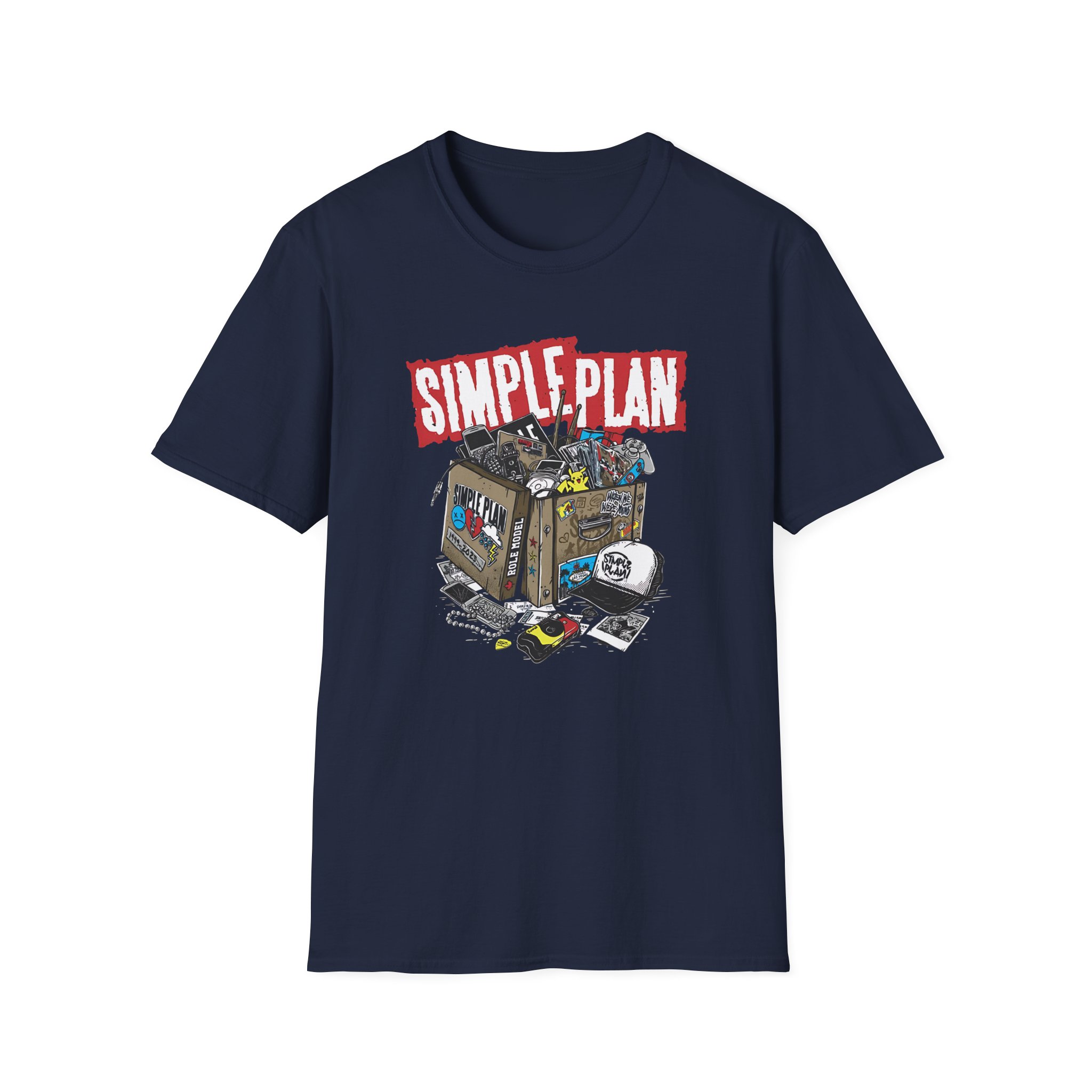 Simple Plan Souvenir Unisex Softstyle T-Shirt
