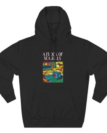 A Flock of Seagulls I Ran Tour Three-Panel Fleece Hoodie