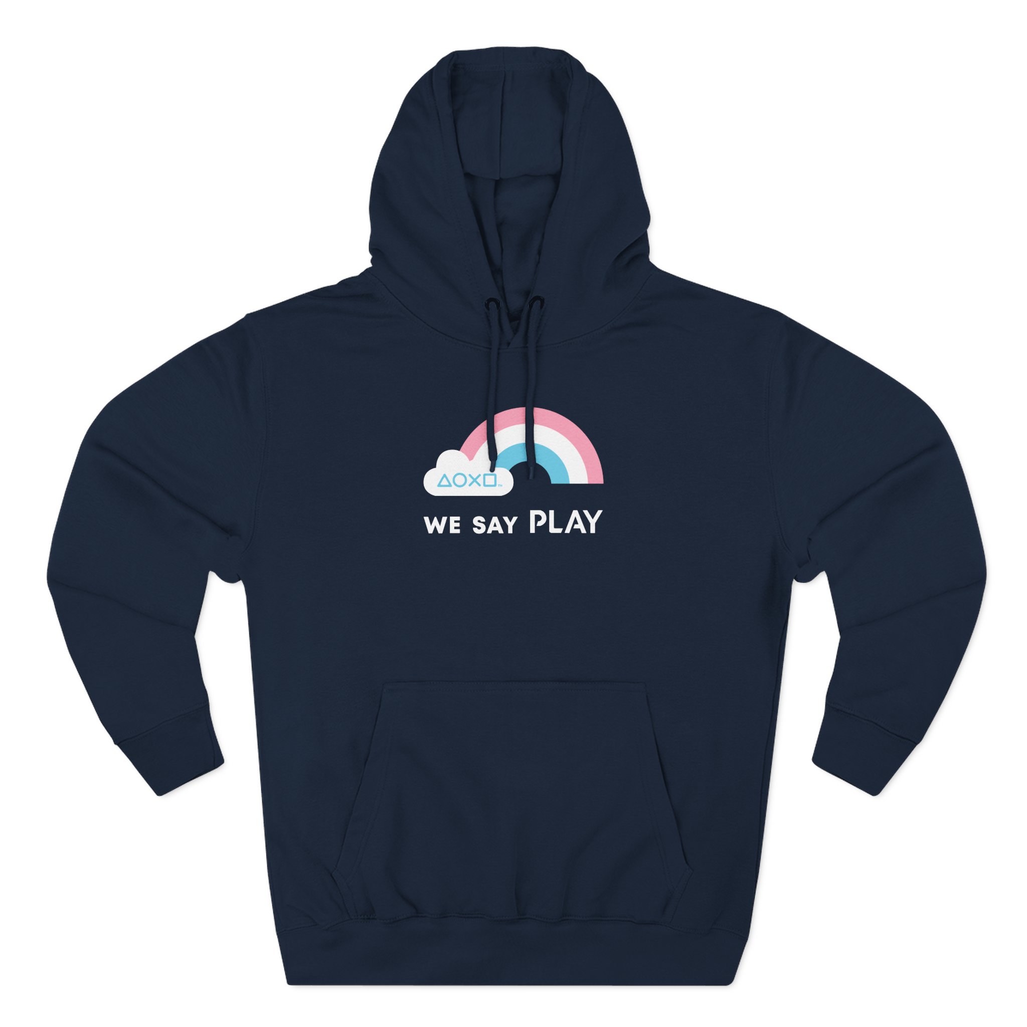 Playstation Three-Panel Fleece Hoodie