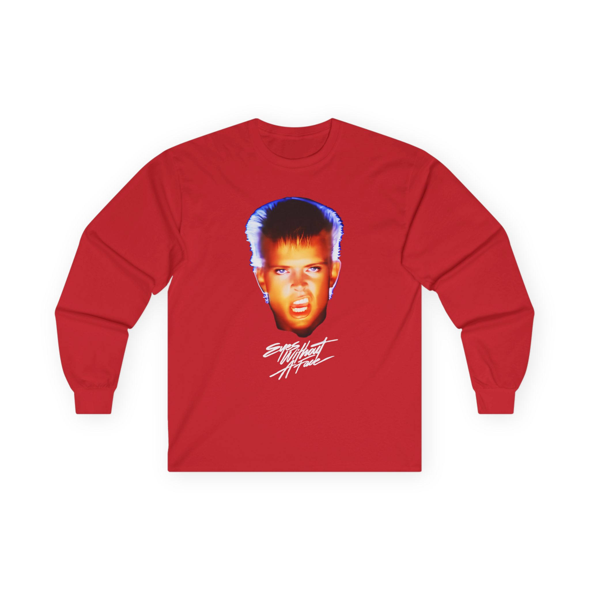 Billy Idol Eyes Without a Face Photo Unisex Ultra Cotton Long Sleeve Tee