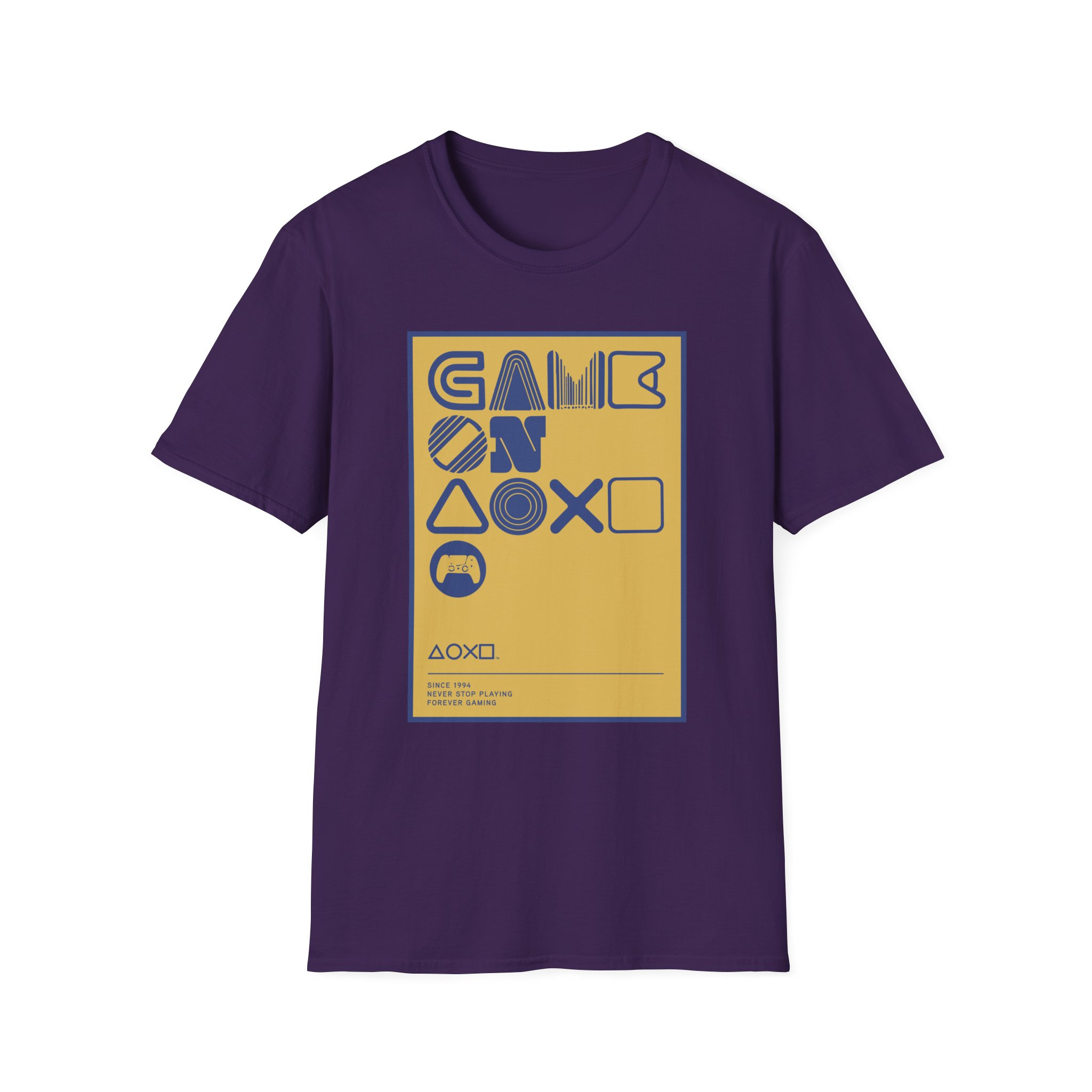 PlayStation Game On Unisex Softstyle T-Shirt
