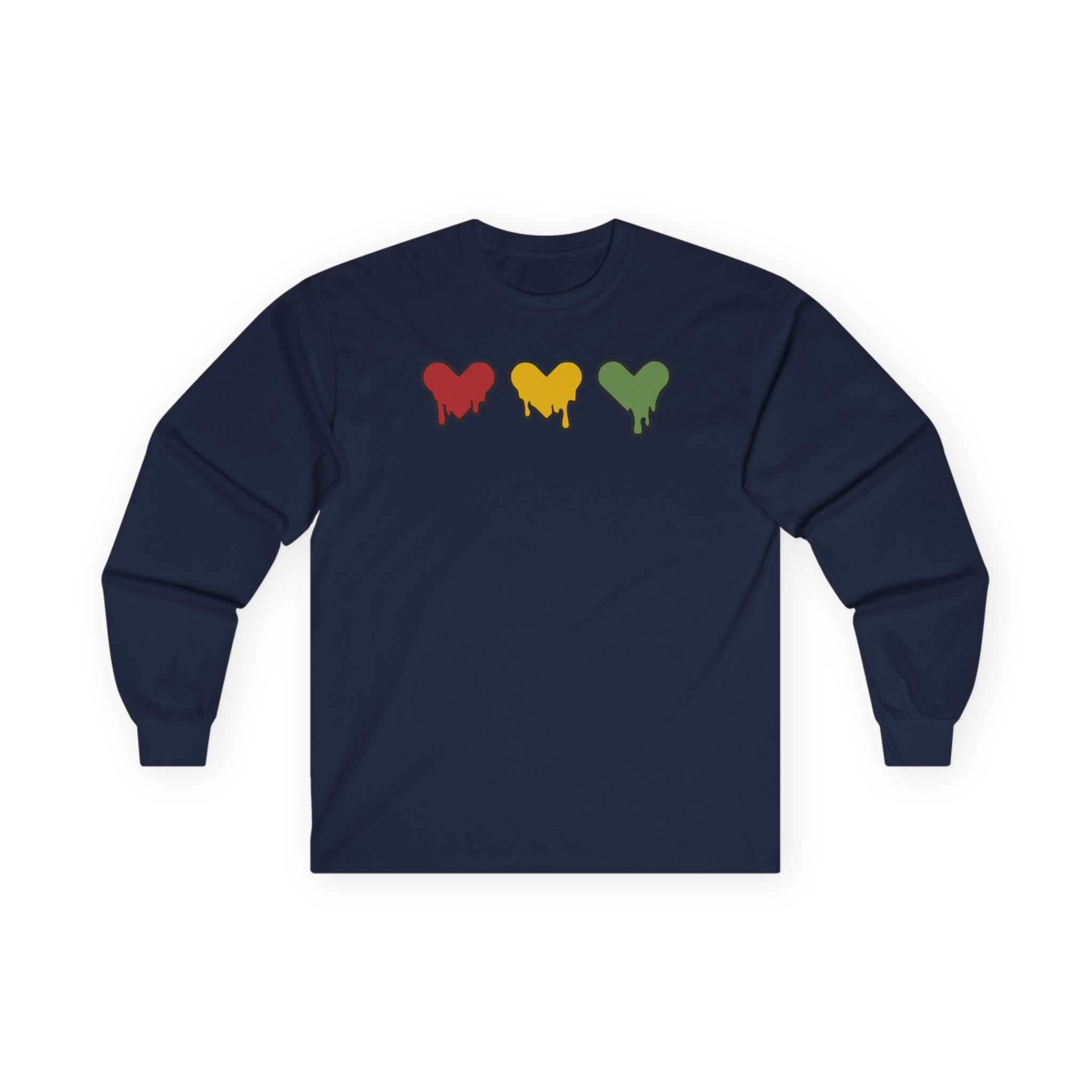 Grian 2023 Heart Drip Unisex Ultra Cotton Long Sleeve Tee