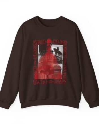 Anti Flag Capital Mess Unisex Heavy Blend™ Crewneck Sweatshirt