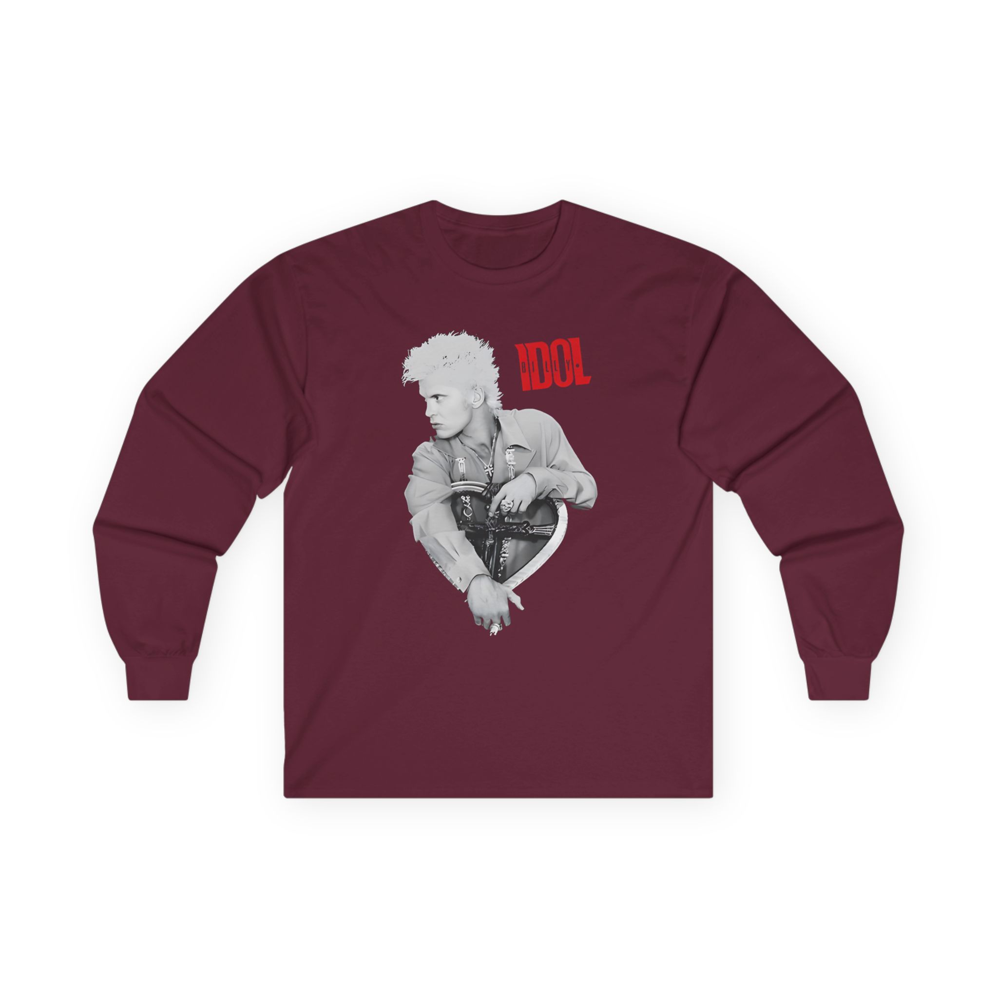 Billy Idol Heart Unisex Ultra Cotton Long Sleeve Tee