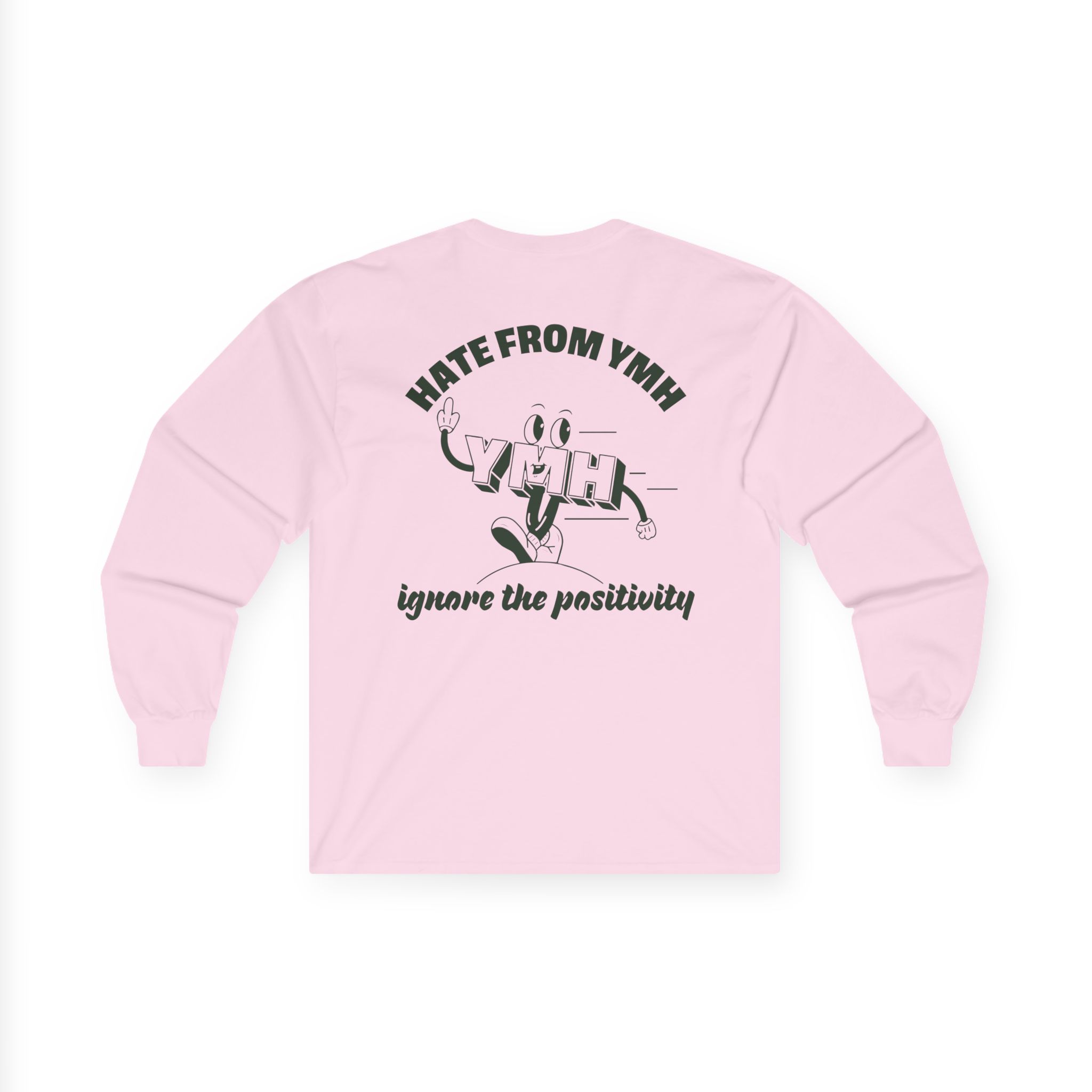 Ymh Hate From YMH Unisex Ultra Cotton Long Sleeve Tee