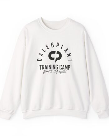 Caleb Plant Training Camp W/ Logo Unisex Heavy Blend™ Crewneck Sweatshirt