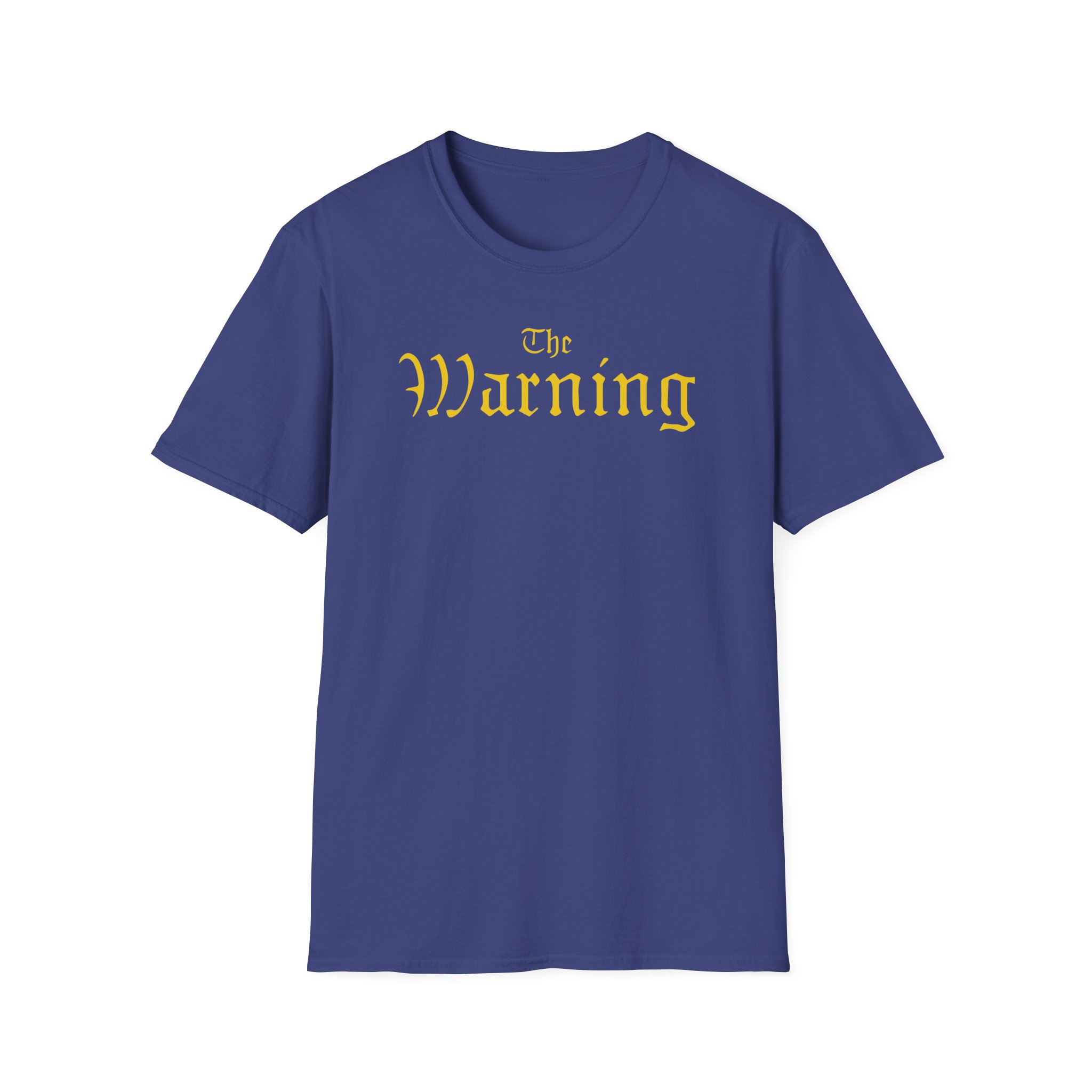 The Warning Gold TW Logo Unisex Softstyle T-Shirt