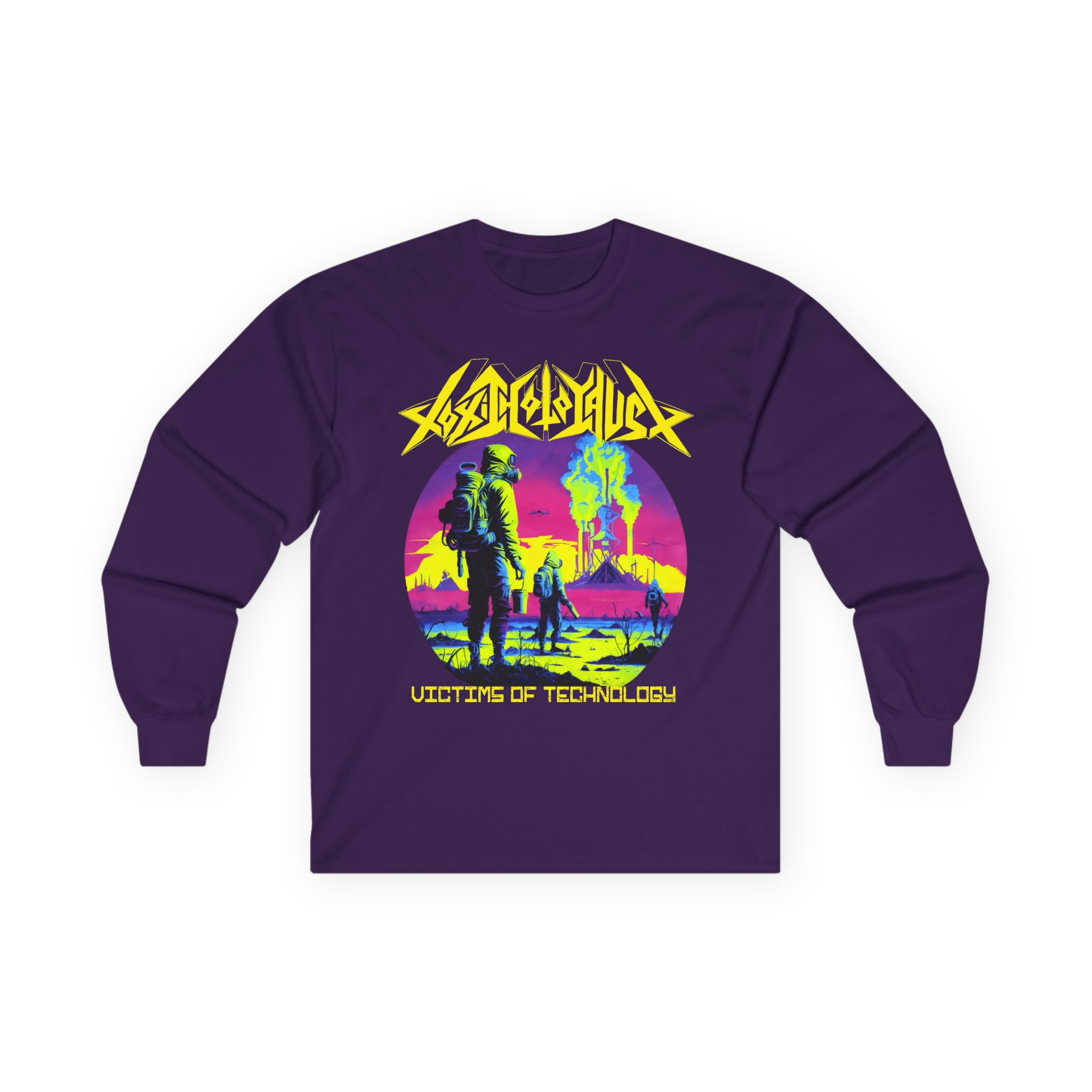 Toxic Holocaust Victims of Technology Unisex Ultra Cotton Long Sleeve Tee
