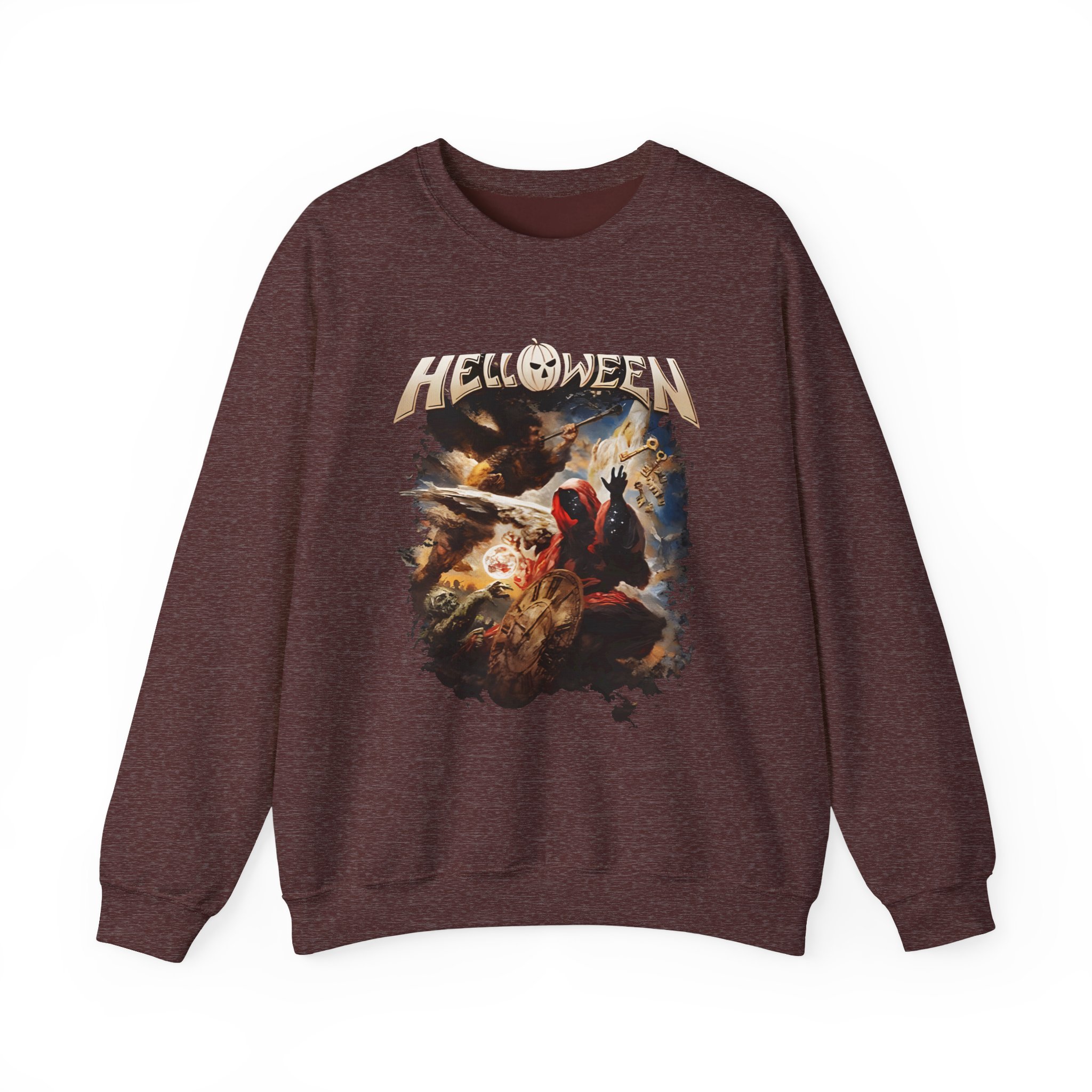 Helloween United Forces World Tour Unisex Heavy Blendâ„¢ Crewneck Sweatshirt